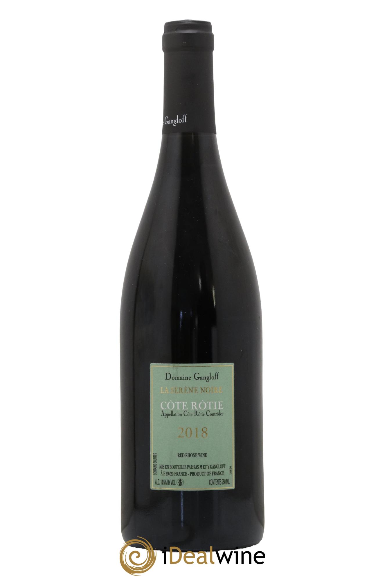 Côte-Rôtie La Sereine Noire Gangloff (Domaine) 2018 - Lot of 1 bottle - 1