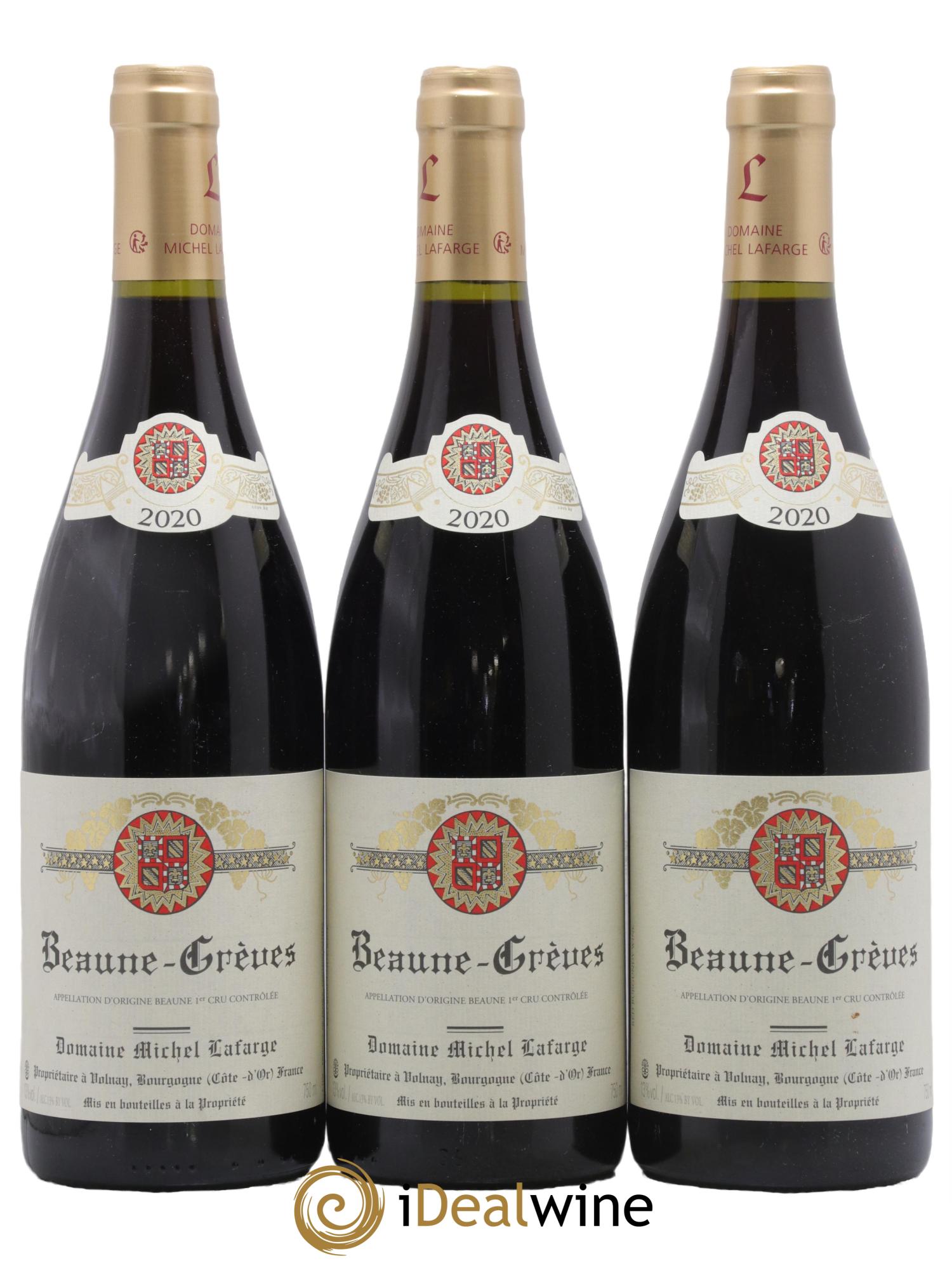 Beaune 1er Cru Grèves Lafarge (Domaine) 2020 - Lot of 3 bottles - 0
