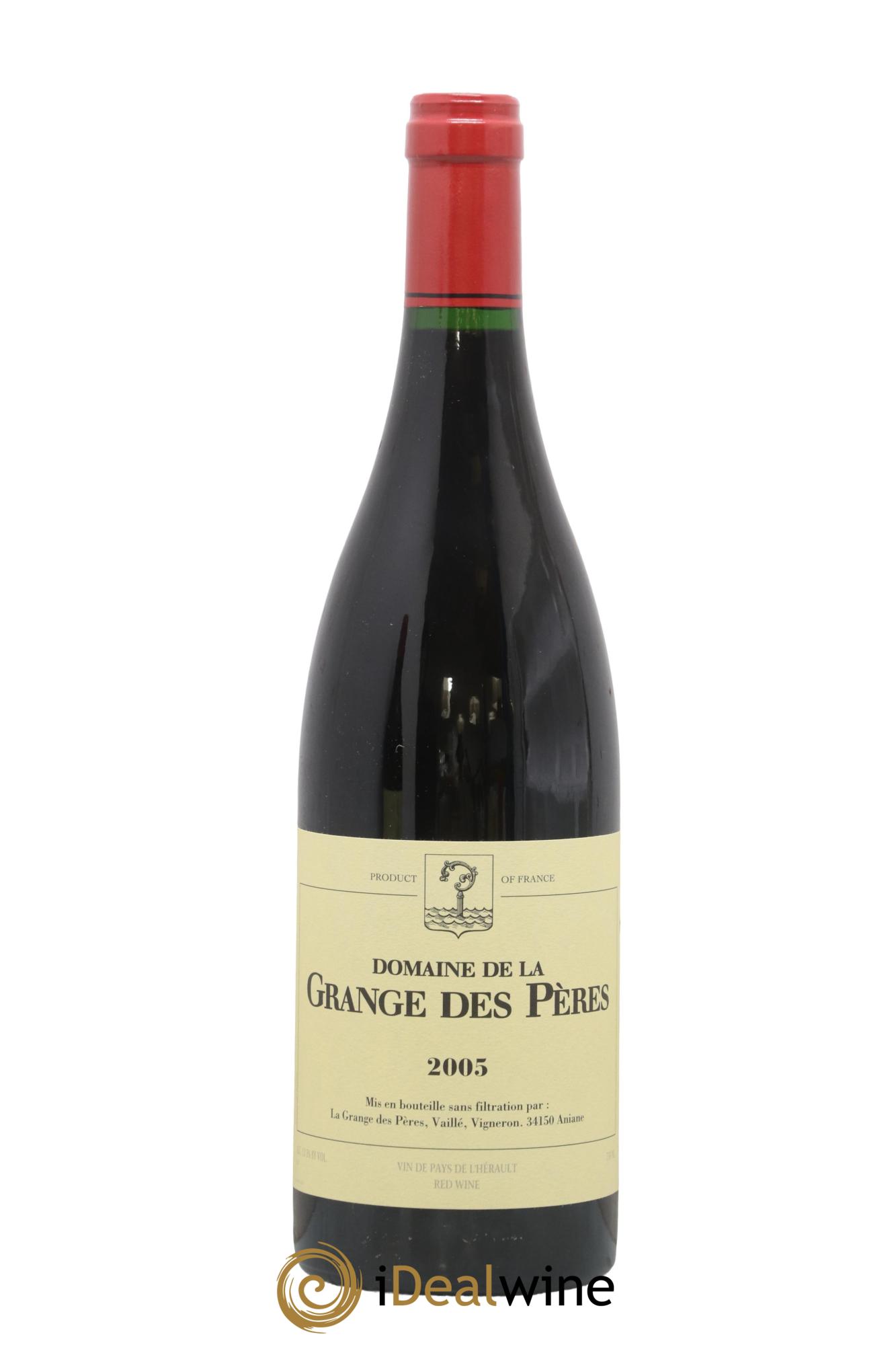 Pays d'Hérault Grange des Pères Laurent Vaillé 2005 - Lot de 1 bouteille - 0