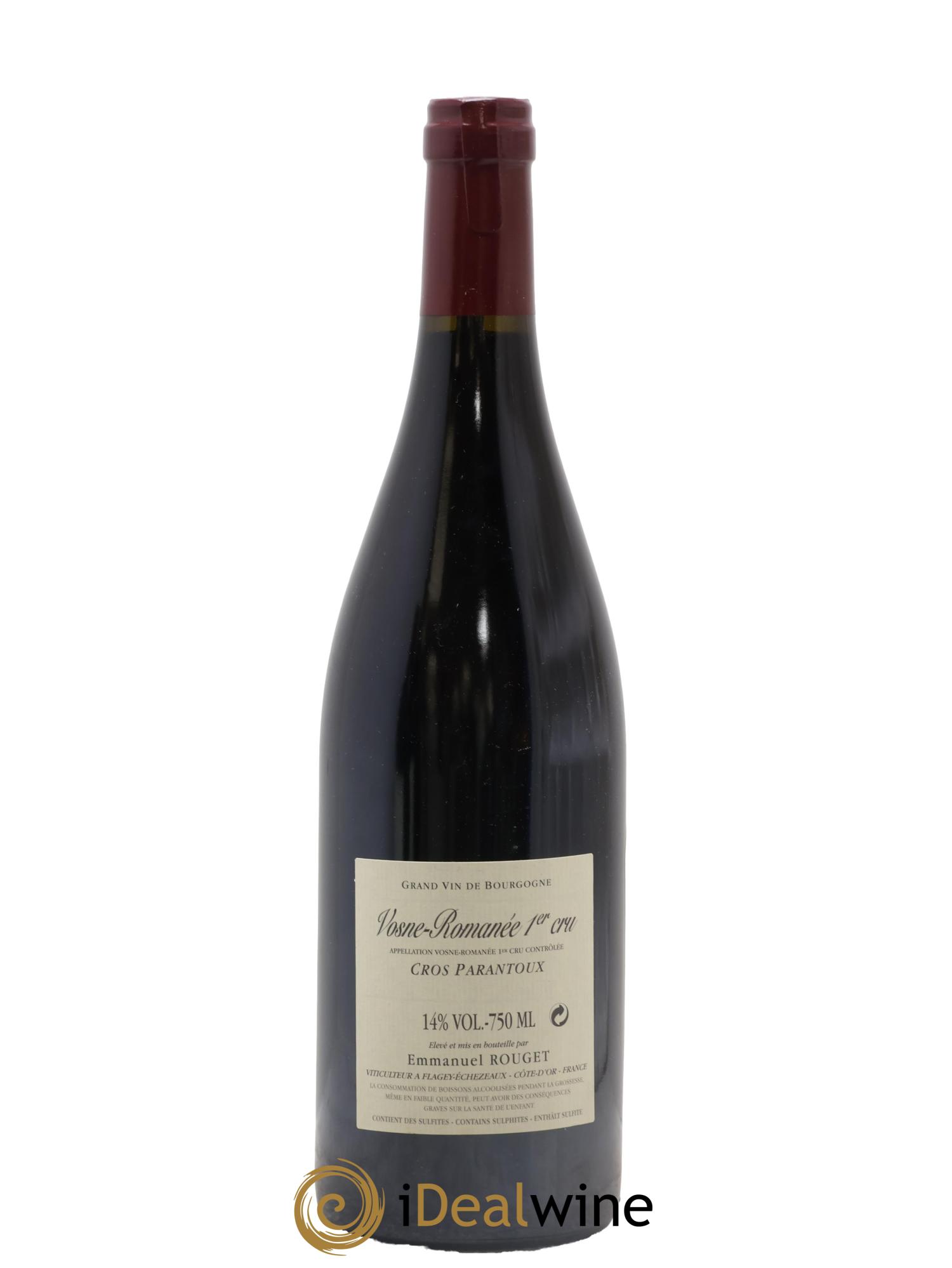 Vosne-Romanée 1er Cru Cros Parantoux Emmanuel Rouget 2018 - Lot of 1 bottle - 1