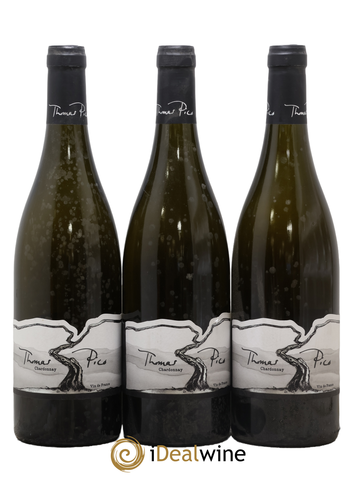 Vin de France Chardonnay Thomas Pico 2016 - Lot de 3 bouteilles - 0