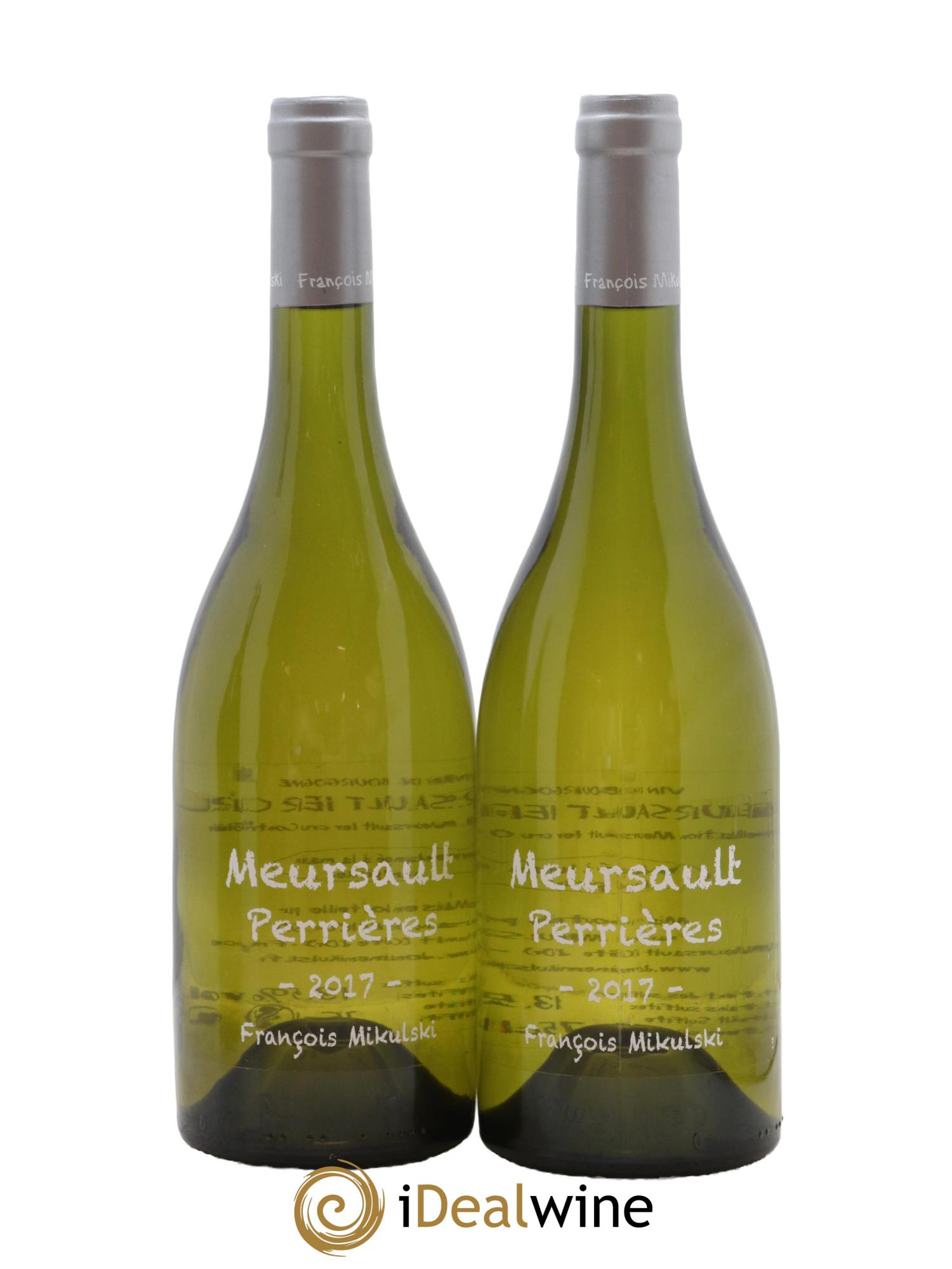 Meursault 1er Cru Les Perrières François Mikulski 2017 - Lot de 2 bouteilles - 0
