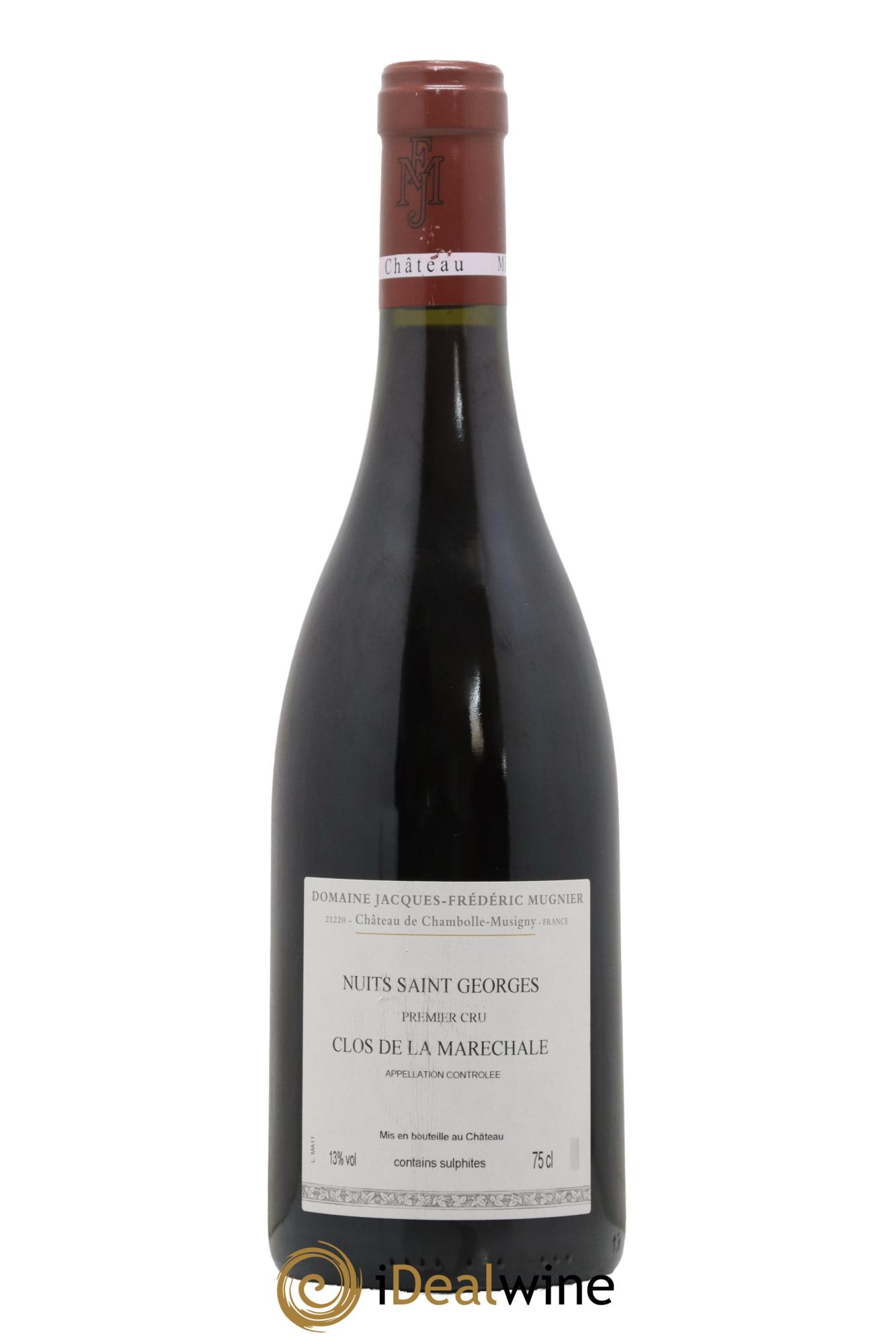Nuits-Saint-Georges 1er Cru Clos de La Maréchale Jacques-Frédéric Mugnier 2011 - Posten von 1 Flasche - 1