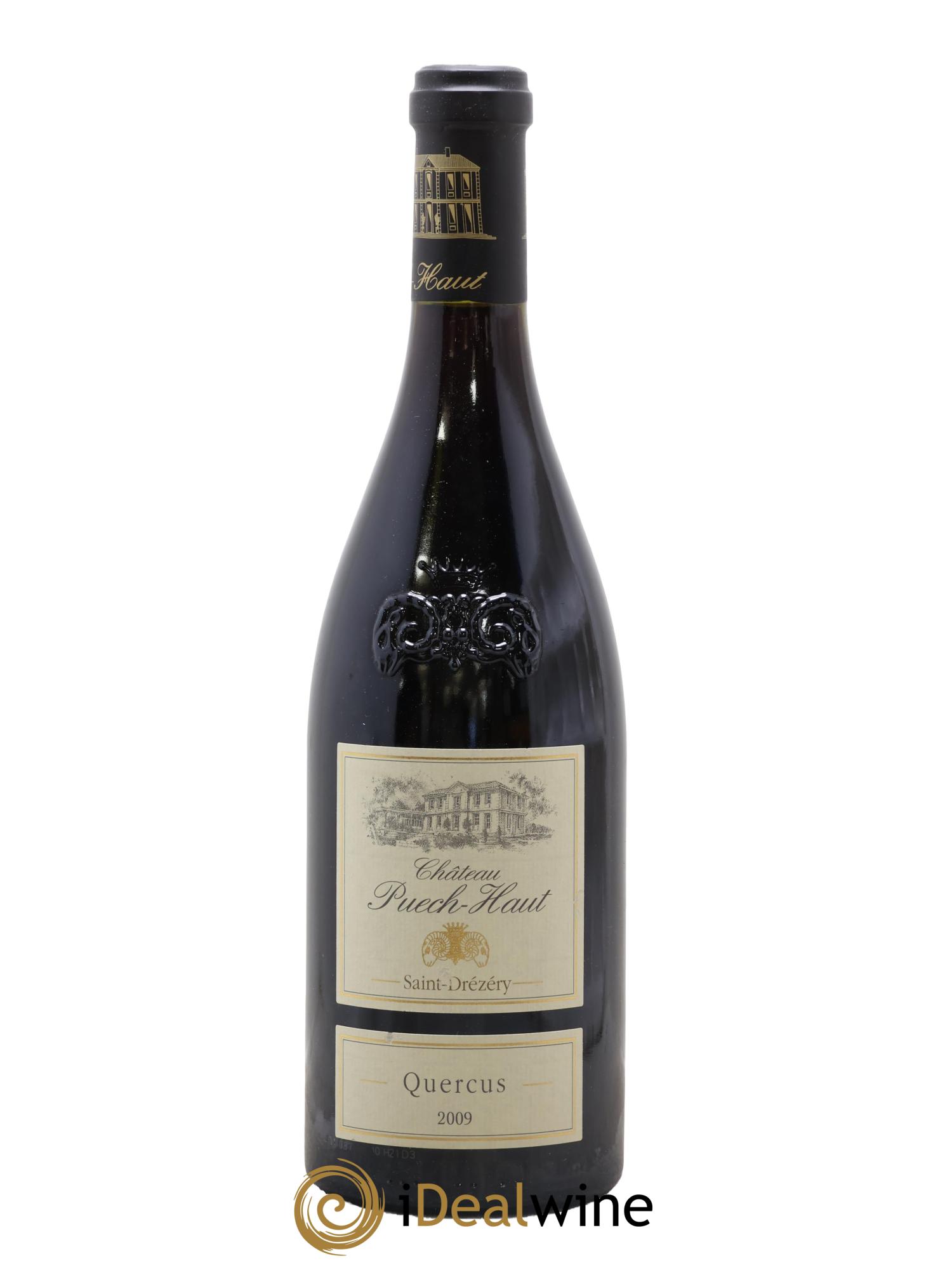 Languedoc Saint-Drézéry Château Puech-Haut Quercus Gérard Bru 2009 - Lot de 1 bouteille - 0