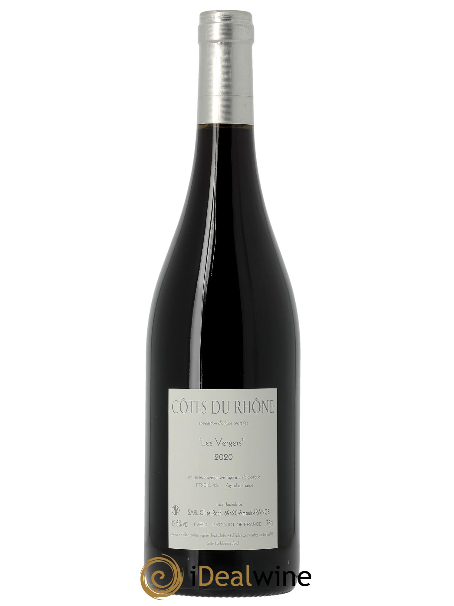 Côtes-du-Rhône Les Vergers Clusel-Roch 2020 - Lot of 1 bottle - 1