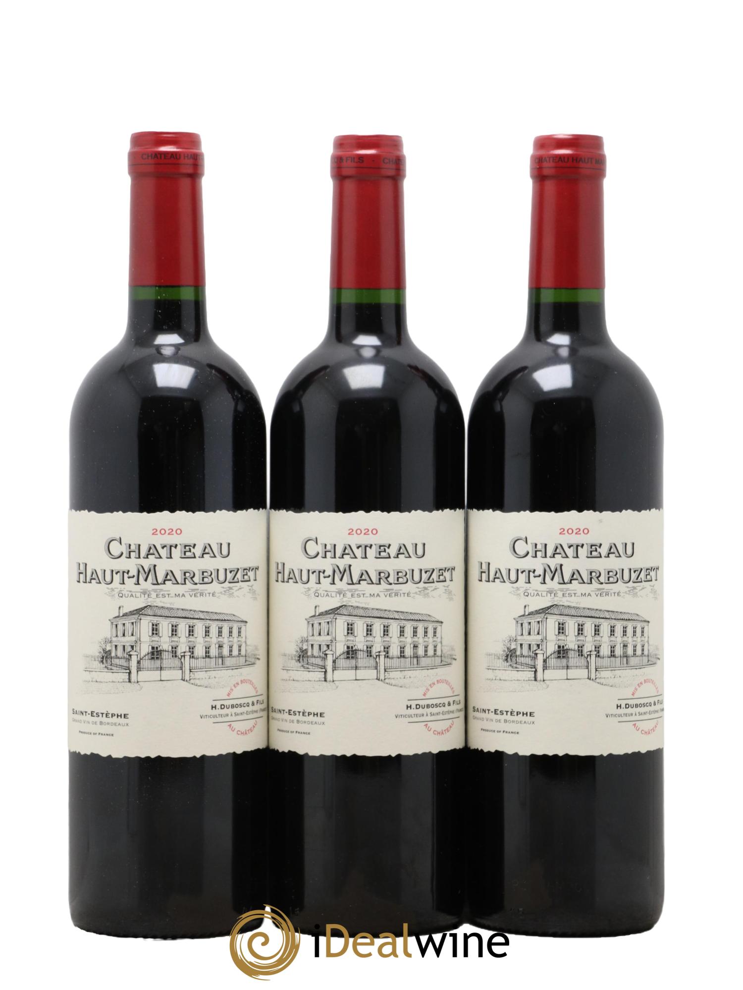 Château Haut Marbuzet 2020 - Lot de 6 bouteilles - 1