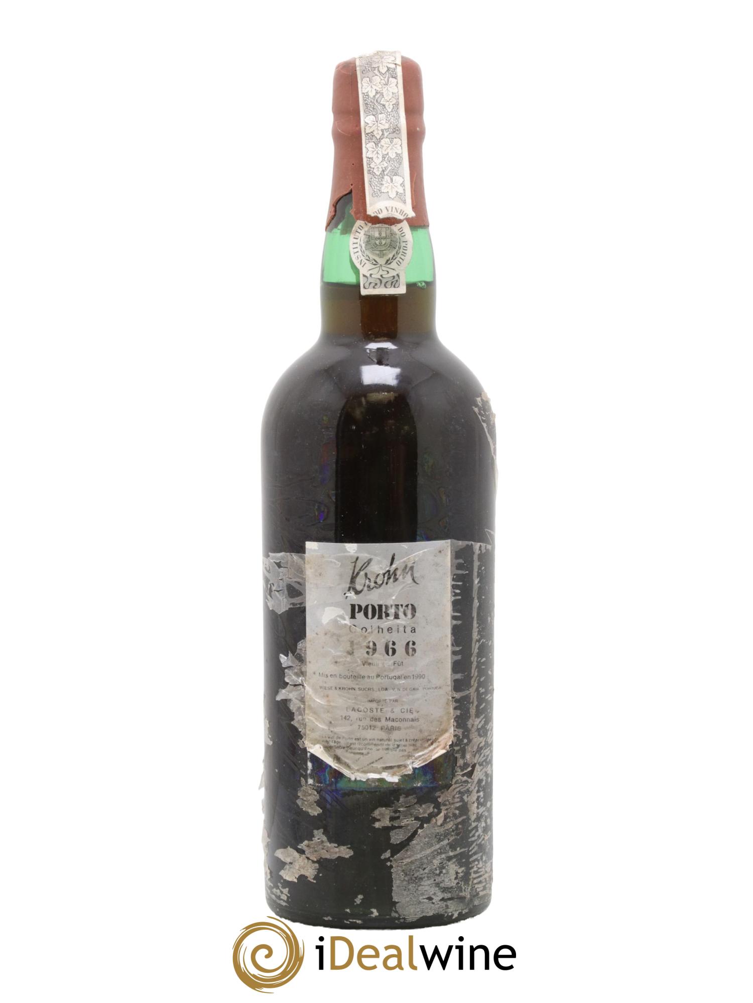 Porto Krohn 1966 - Lotto di 1 bottiglia - 1