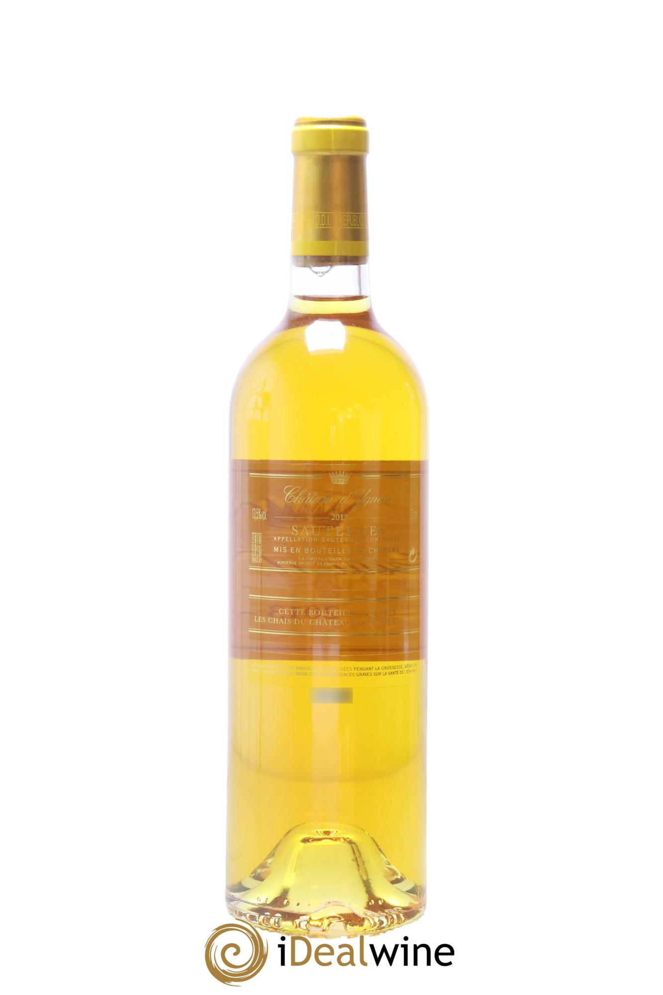 Château d' Yquem 1er Cru Classé Supérieur 2013 - Lot of 1 bottle - 1