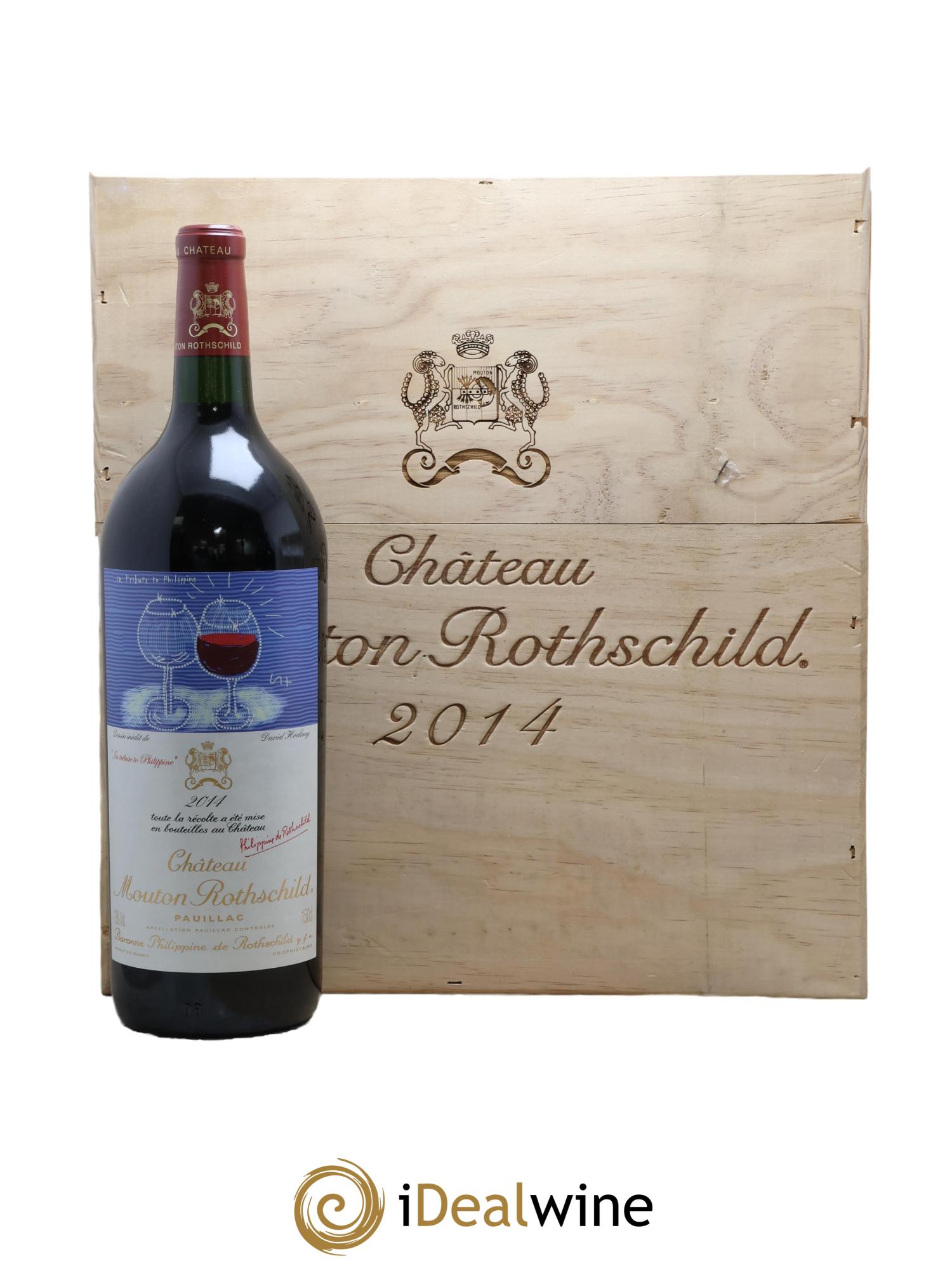 Château Mouton Rothschild 1er Grand Cru Classé 2014 - Posten von 3 Magnum - 3