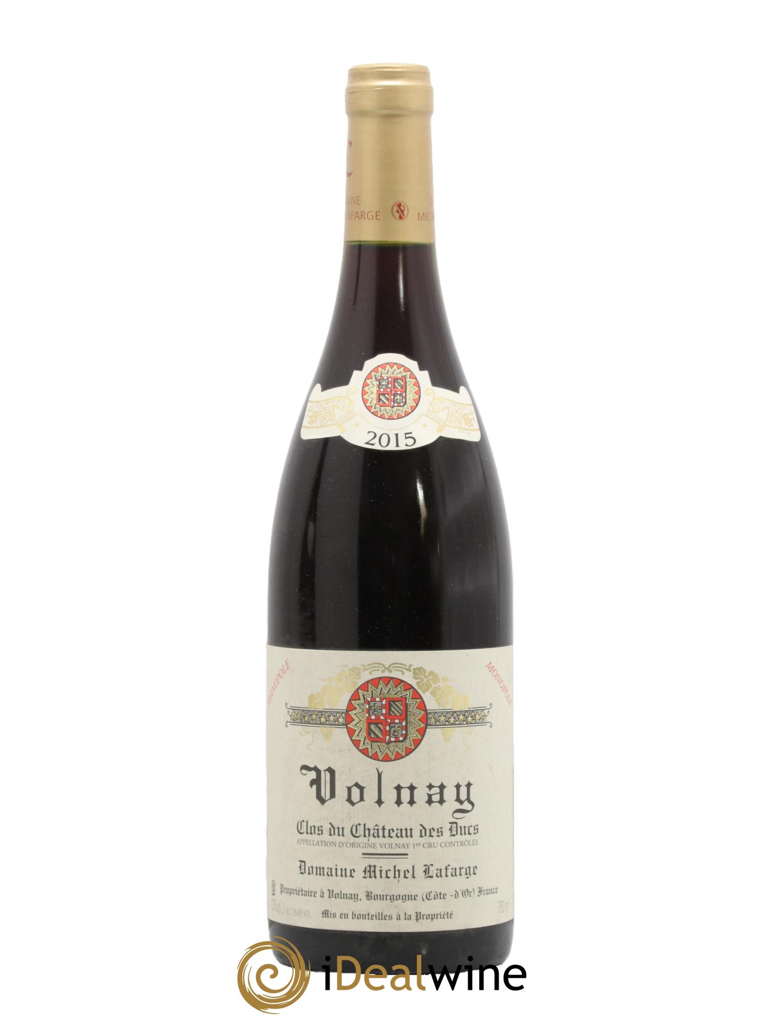 Volnay 1er Cru Clos des Ducs Lafarge (Domaine) 2015 - Lot de 1 bouteille - 0