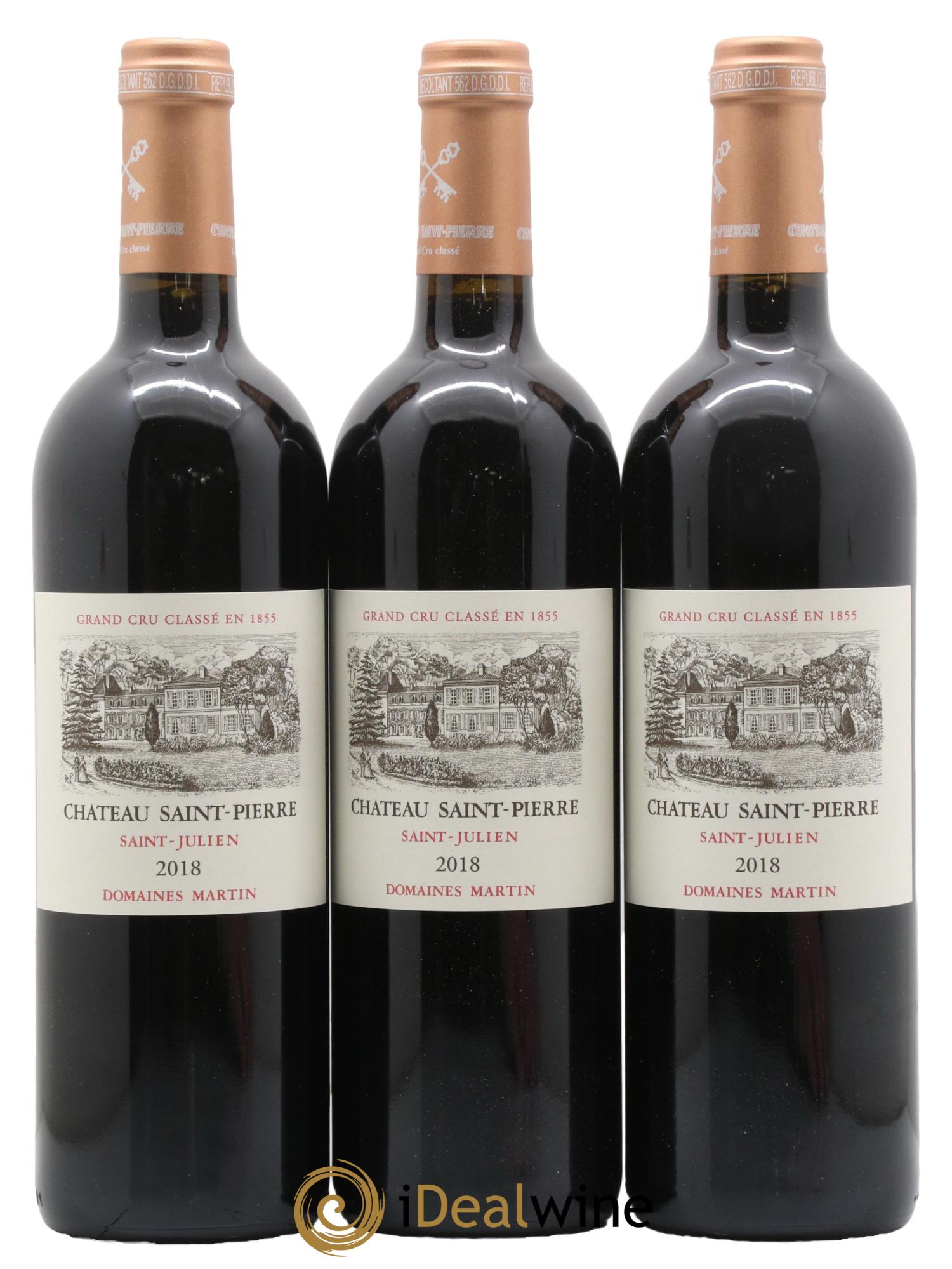 Château Saint-Pierre 4ème Grand Cru Classé 2018 - Lot de 6 bouteilles - 2