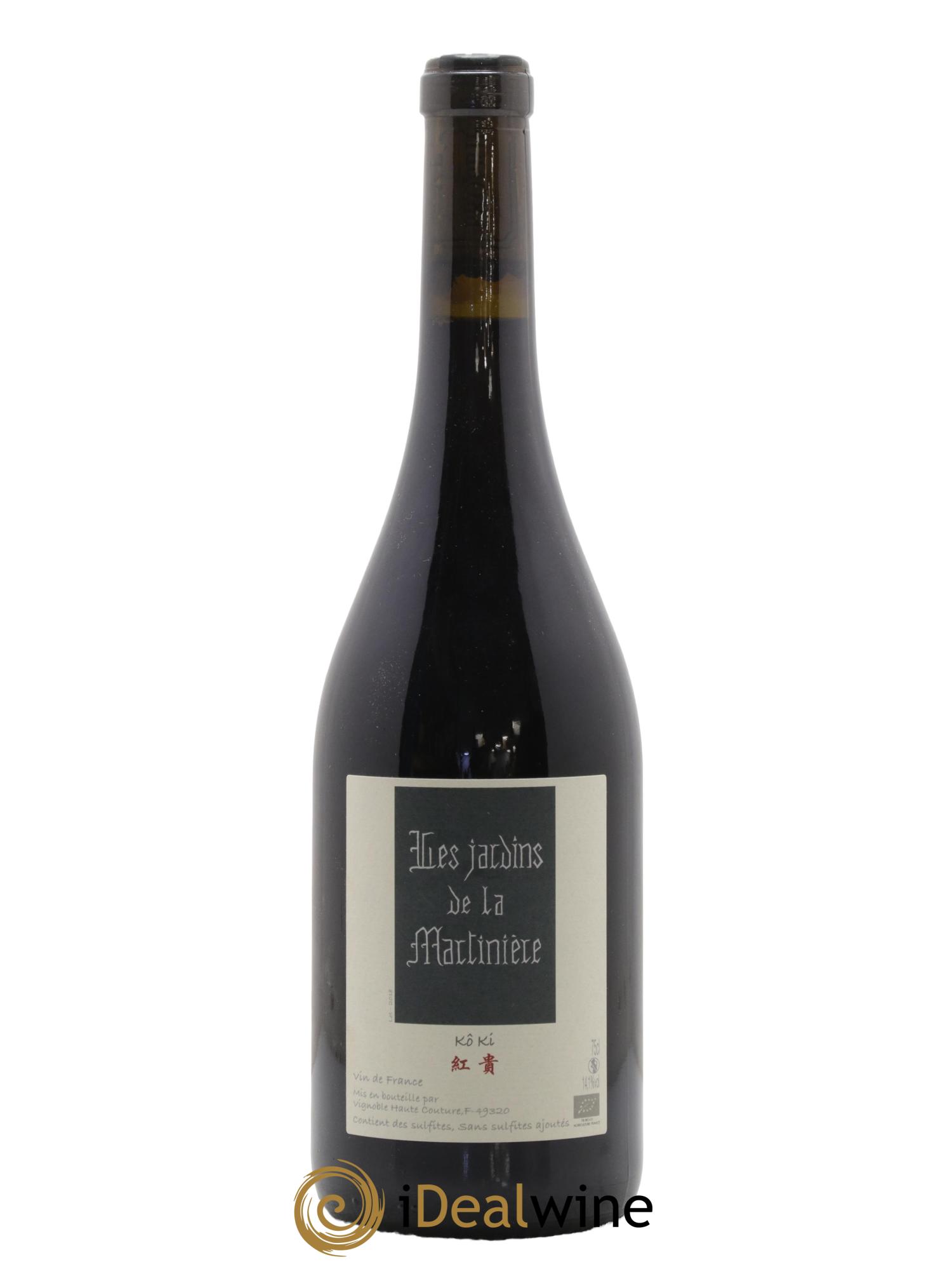 Vin de France Kô Ki Les Jardins de la Martinière 2018 - Lot de 1 bouteille - 0