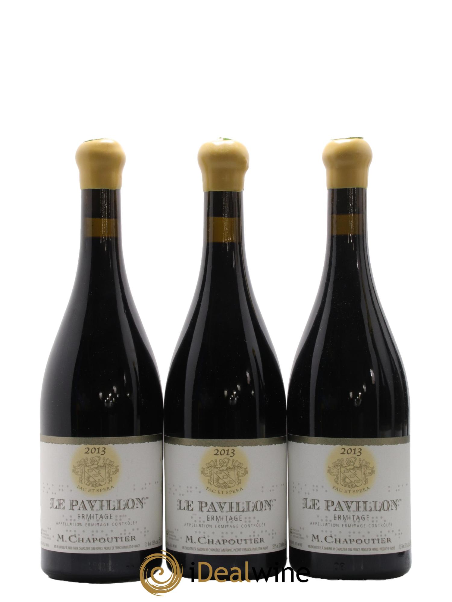 Hermitage Ermitage Le Pavillon Chapoutier 2013 - Lot de 6 bouteilles - 1