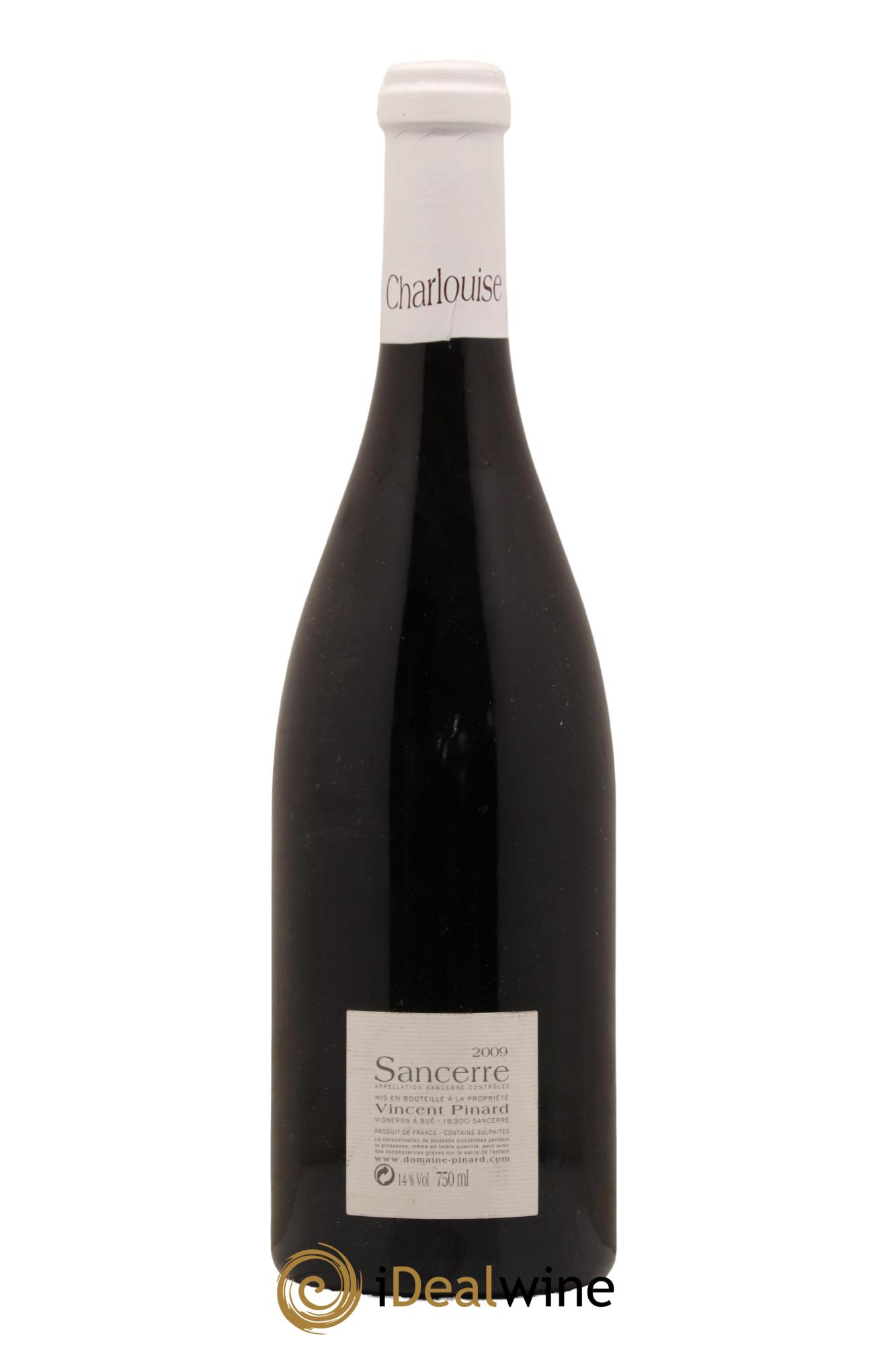 Sancerre Charlouise Vincent Pinard 2009 - Lot de 1 bouteille - 1