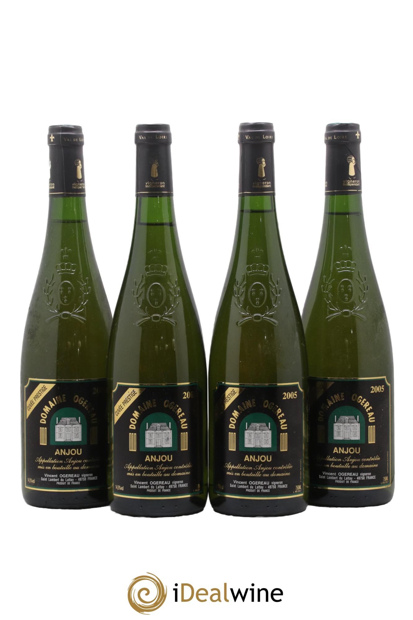 Anjou Cuvée Prestige Ogereau 2005 - Lot de 4 bouteilles - 0
