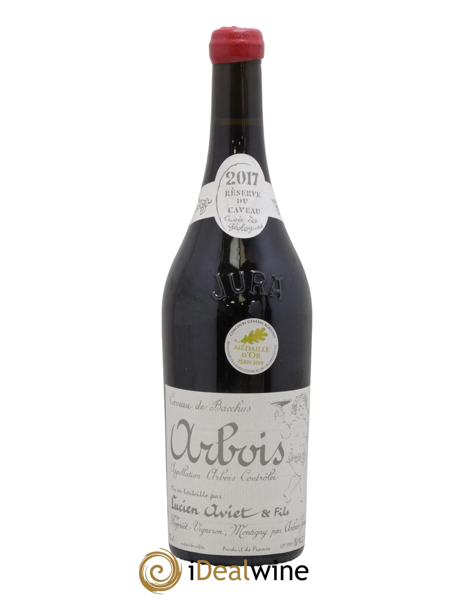 Arbois Trousseau Poussot Cuvée des Géologues Lucien Aviet (Domaine) 2017 - Lot de 1 bouteille - 0