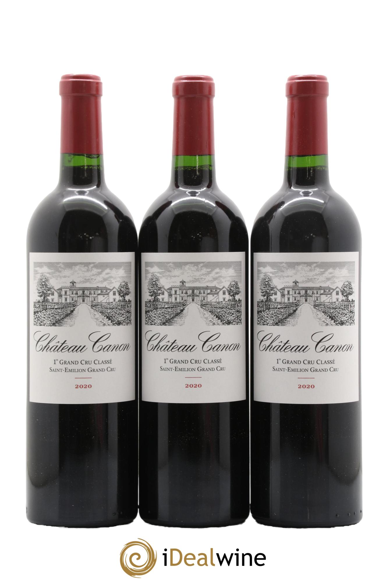 Château Canon 1er Grand Cru Classé B 2020 - Lot of 12 bottles - 5