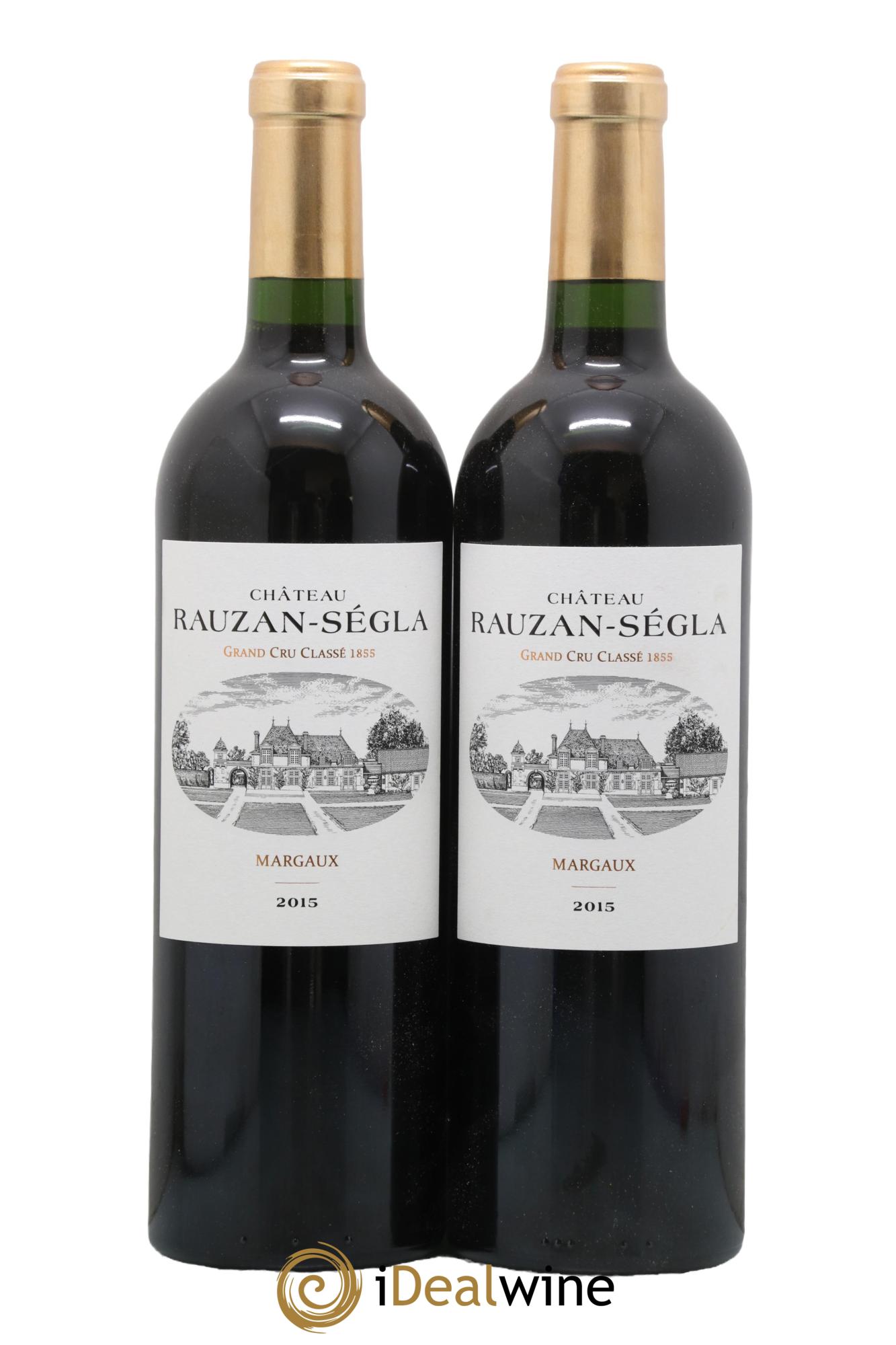 Château Rauzan Ségla Grand Cru Classé 2015 - Lot de 2 bouteilles - 0