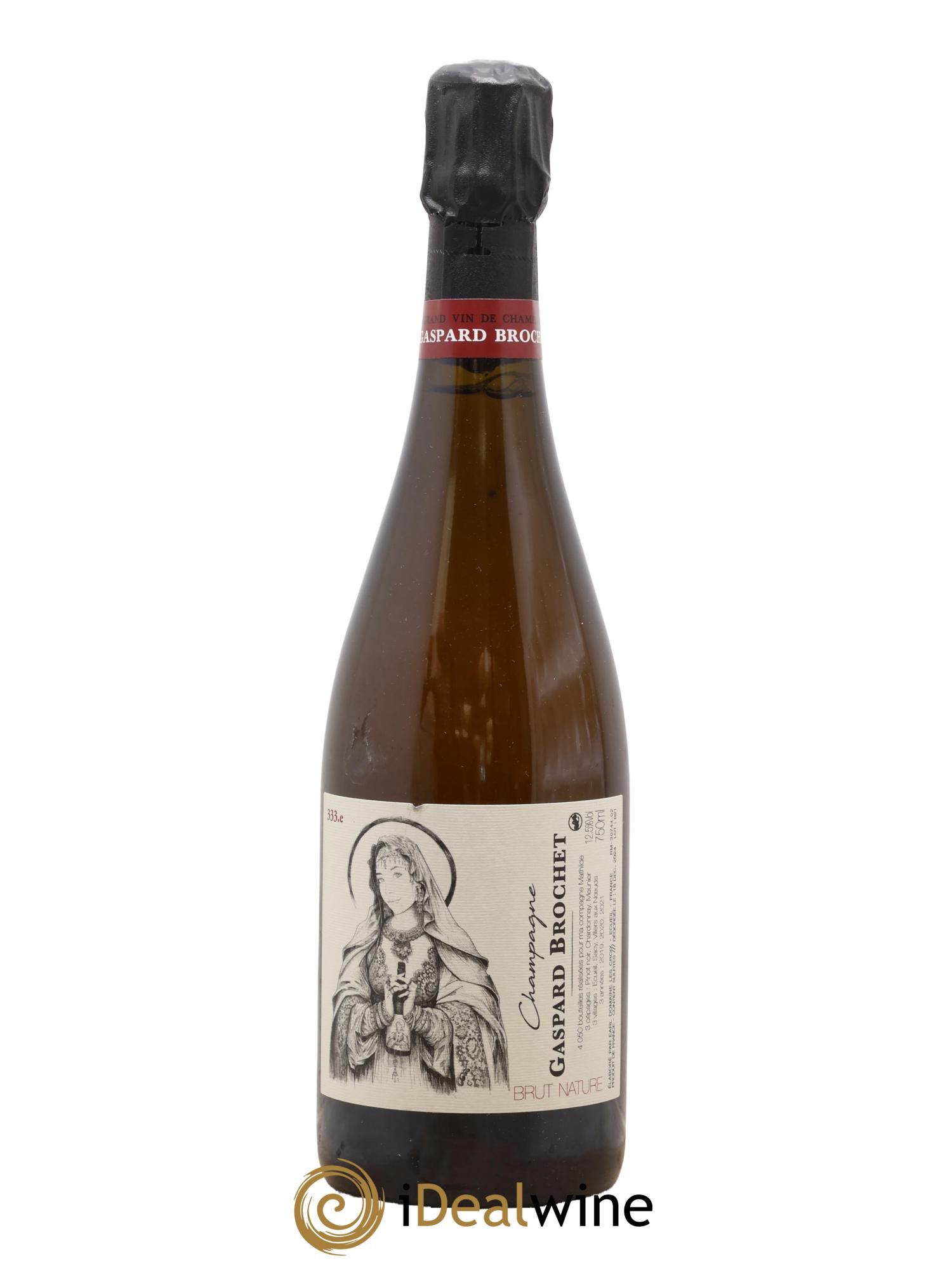 333.e Brut Nature Gaspard Brochet - Posten von 1 Flasche - 0