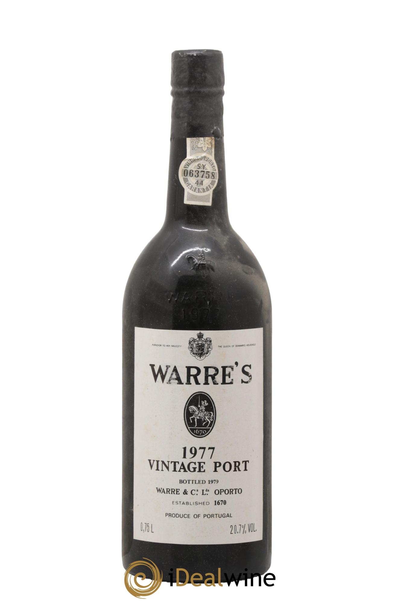 Porto Warre´s Vintage 1977 - Posten von 1 Flasche - 0