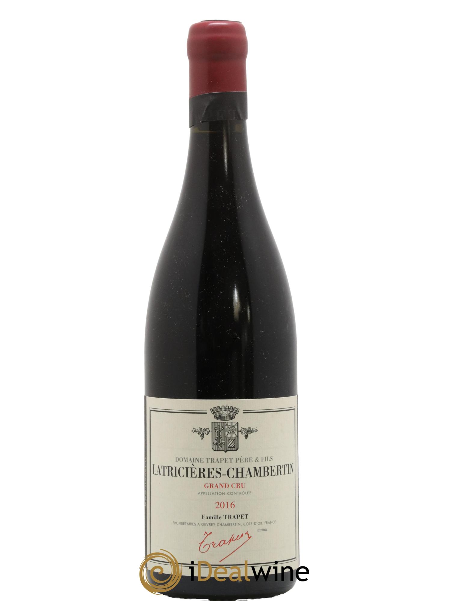Latricières-Chambertin Grand Cru Domaine Trapet 2016 - Lotto di 1 bottiglia - 0