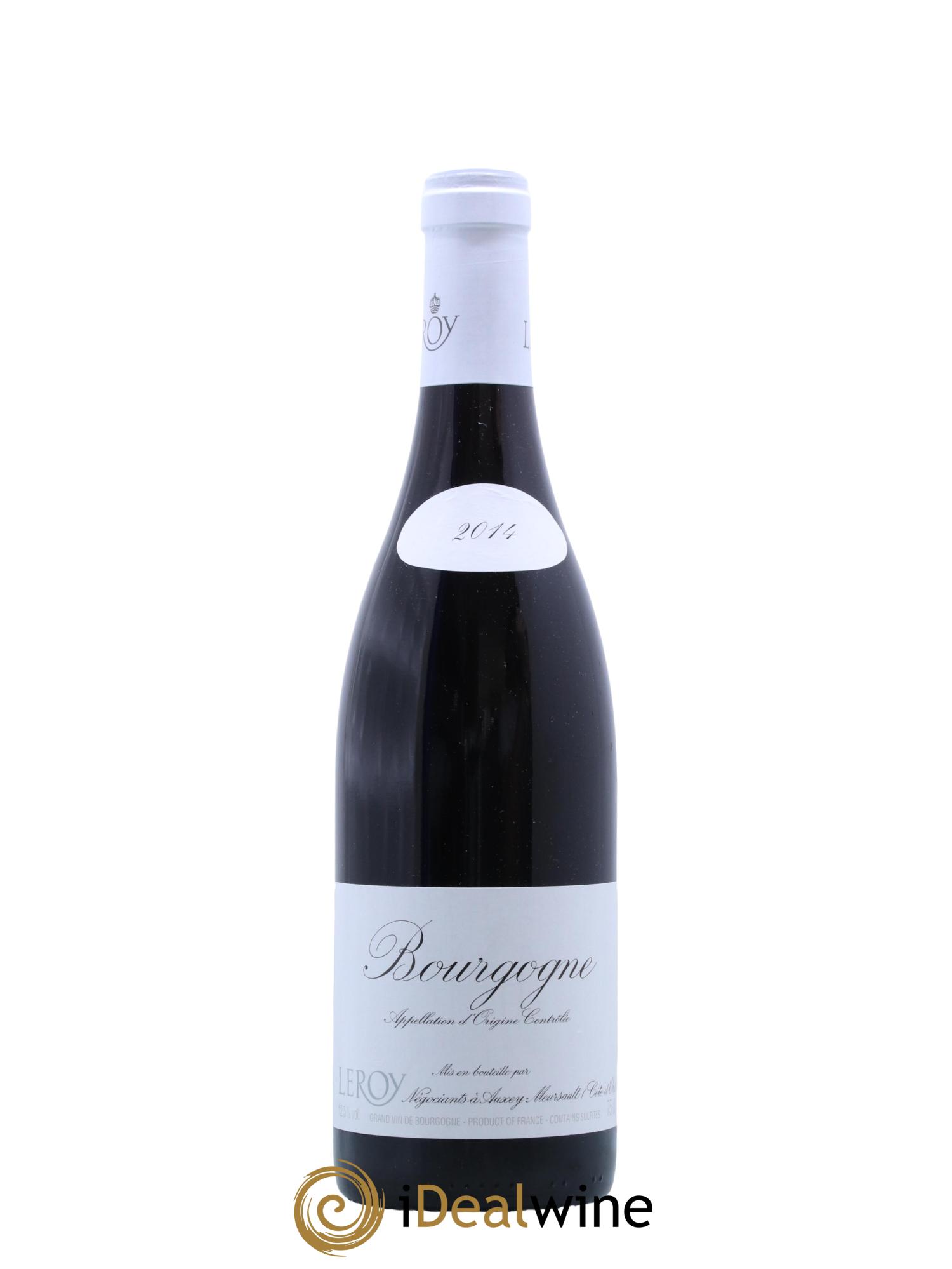 Bourgogne Leroy SA 2014 - Lot de 1 bouteille - 0