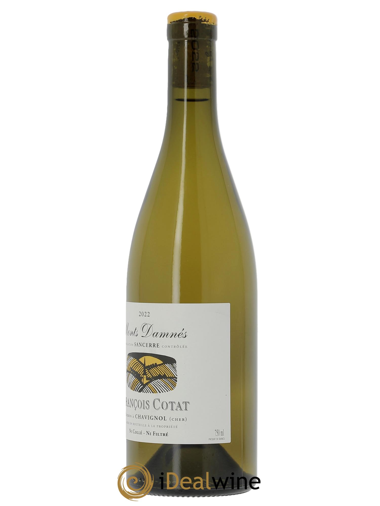 Sancerre Les Monts Damnés François Cotat 2022 - Lot de 1 bouteille - 1
