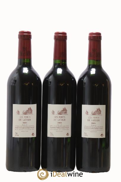 Les Forts de Latour Second Vin 2001 - Lotto di 3 bottiglie - 1