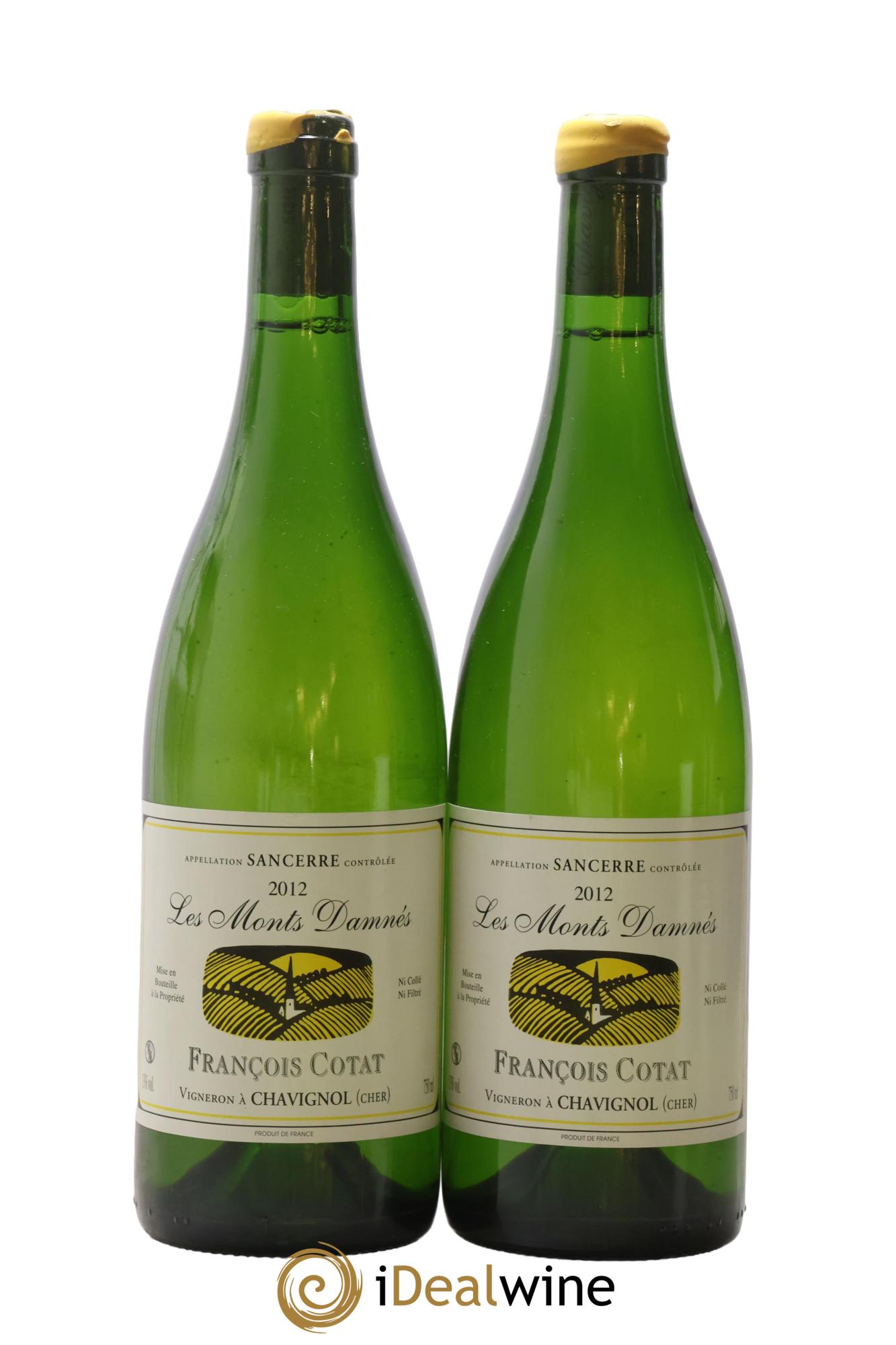Sancerre Les Monts Damnés François Cotat 2012 - Lot of 2 bottles - 0