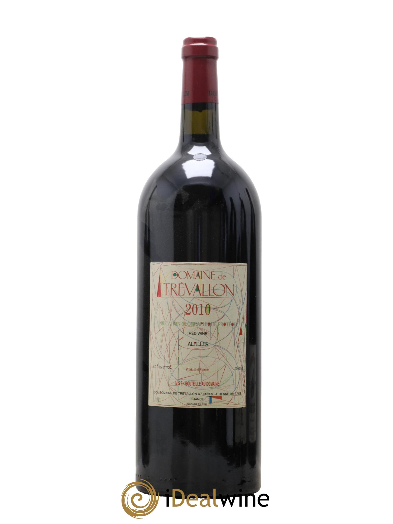 Alpilles Trévallon (Domaine de) Eloi Dürrbach 2010 - Lot de 1 magnum - 0