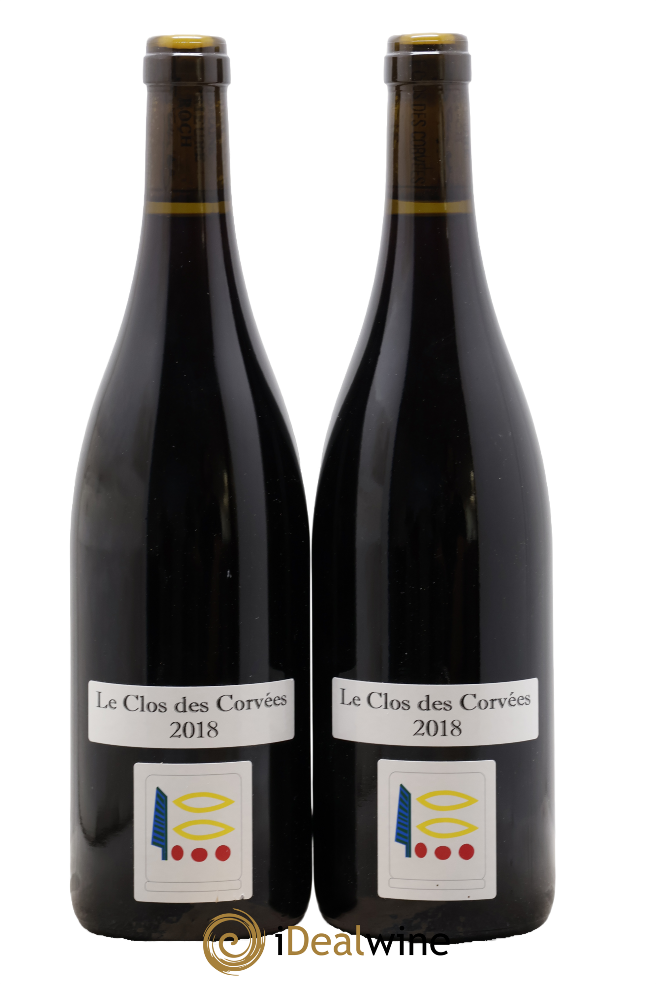 Nuits-Saint-Georges 1er Cru Le Clos des Corvées Prieuré Roch 2018 - Lot de 2 bouteilles - 0