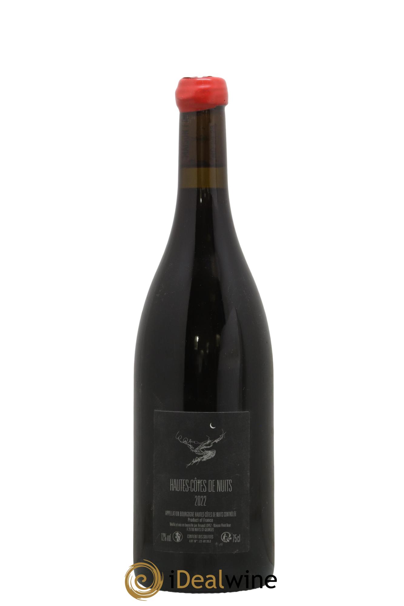 Hautes-Côtes de Nuits Chevrey Arnaud Lopez 2022 - Posten von 1 Flasche - 1