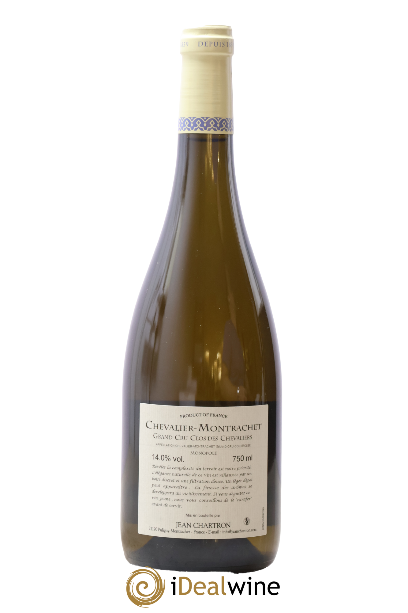 Chevalier-Montrachet Grand Cru Clos des Chevaliers Jean Chartron (Domaine) 2014 - Posten von 1 Flasche - 1