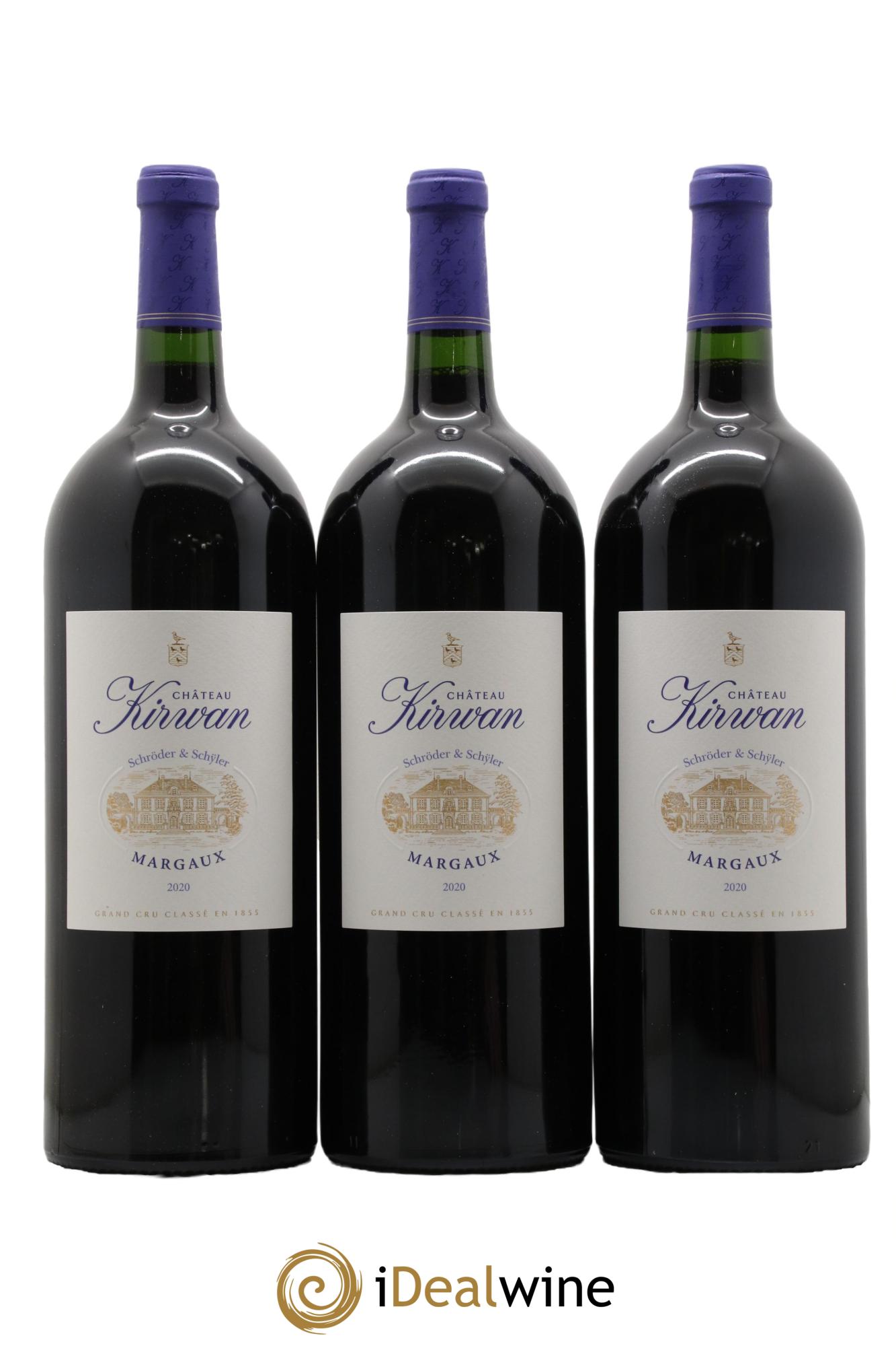 Château Kirwan 3ème Grand Cru Classé 2020 - Lot de 3 magnums - 0
