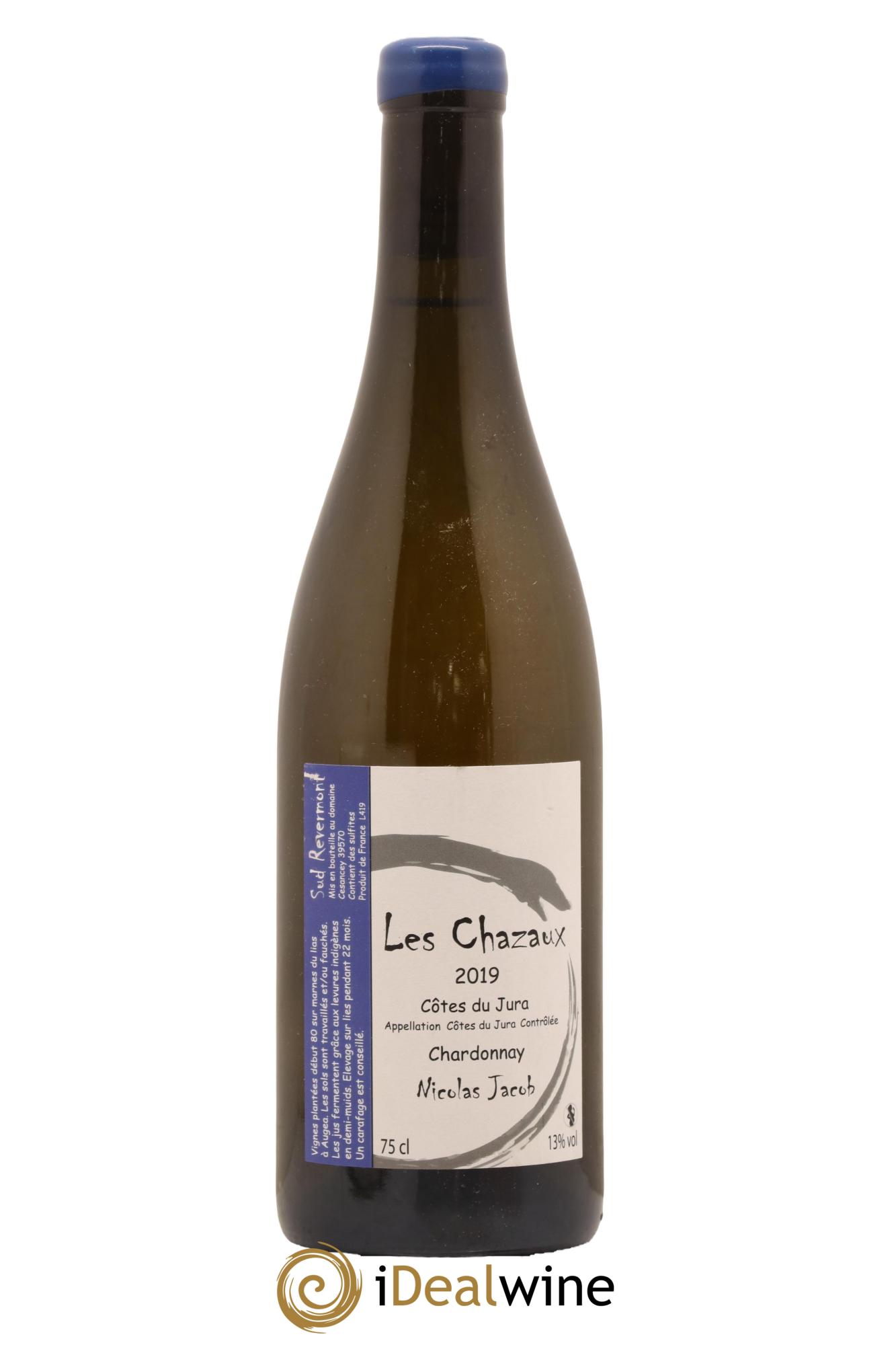 Côtes du Jura Chardonnay Les Chazaux Nicolas Jacob 2019 - Lot de 1 bouteille - 0