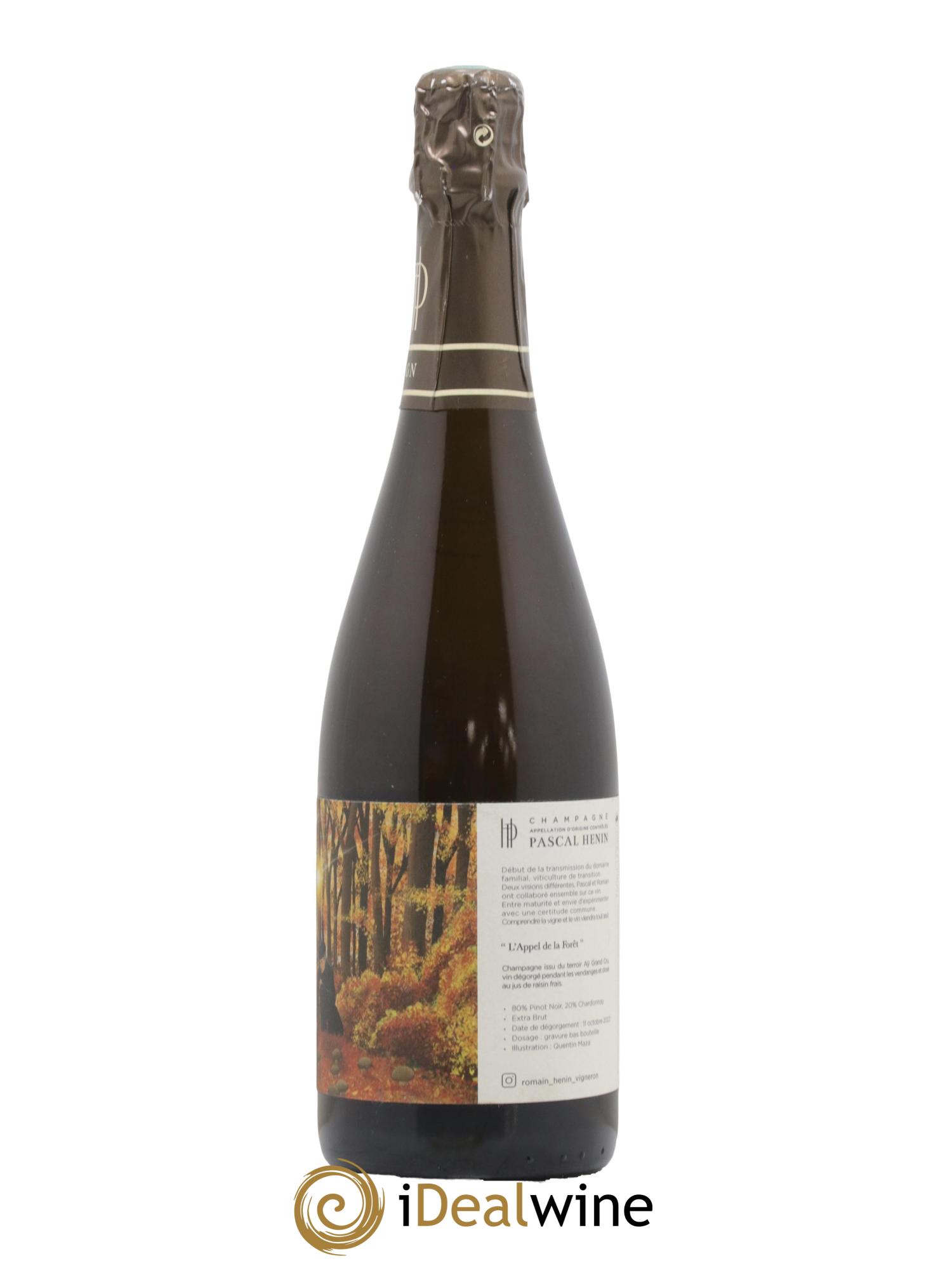 L'Appel de la Fôret Romain Henin - Lot de 1 bouteille - 0