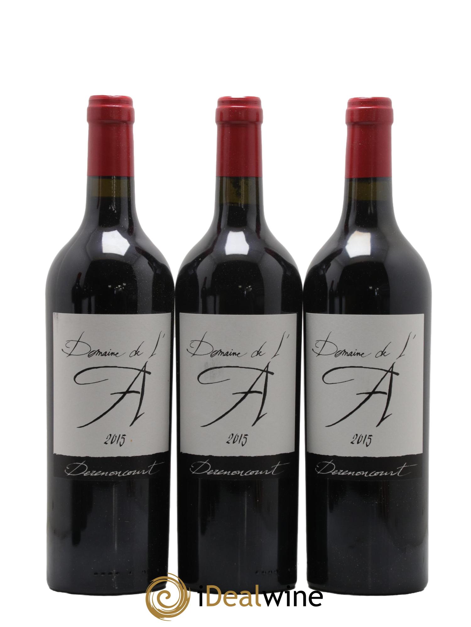 Domaine de l'A  2015 - Lotto di 6 bottiglie - 1