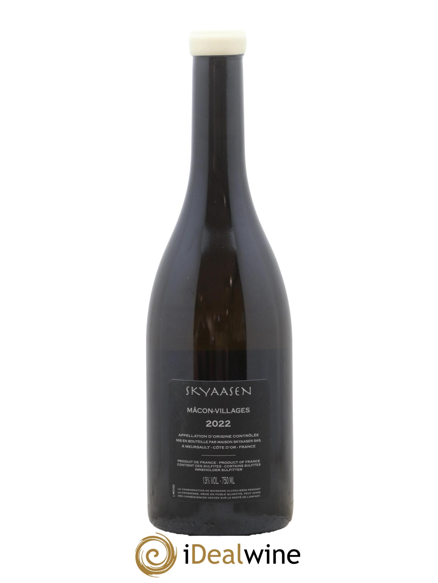 Mâcon-Villages Maison Skyaasen 2022 - Lot de 1 bouteille - 1