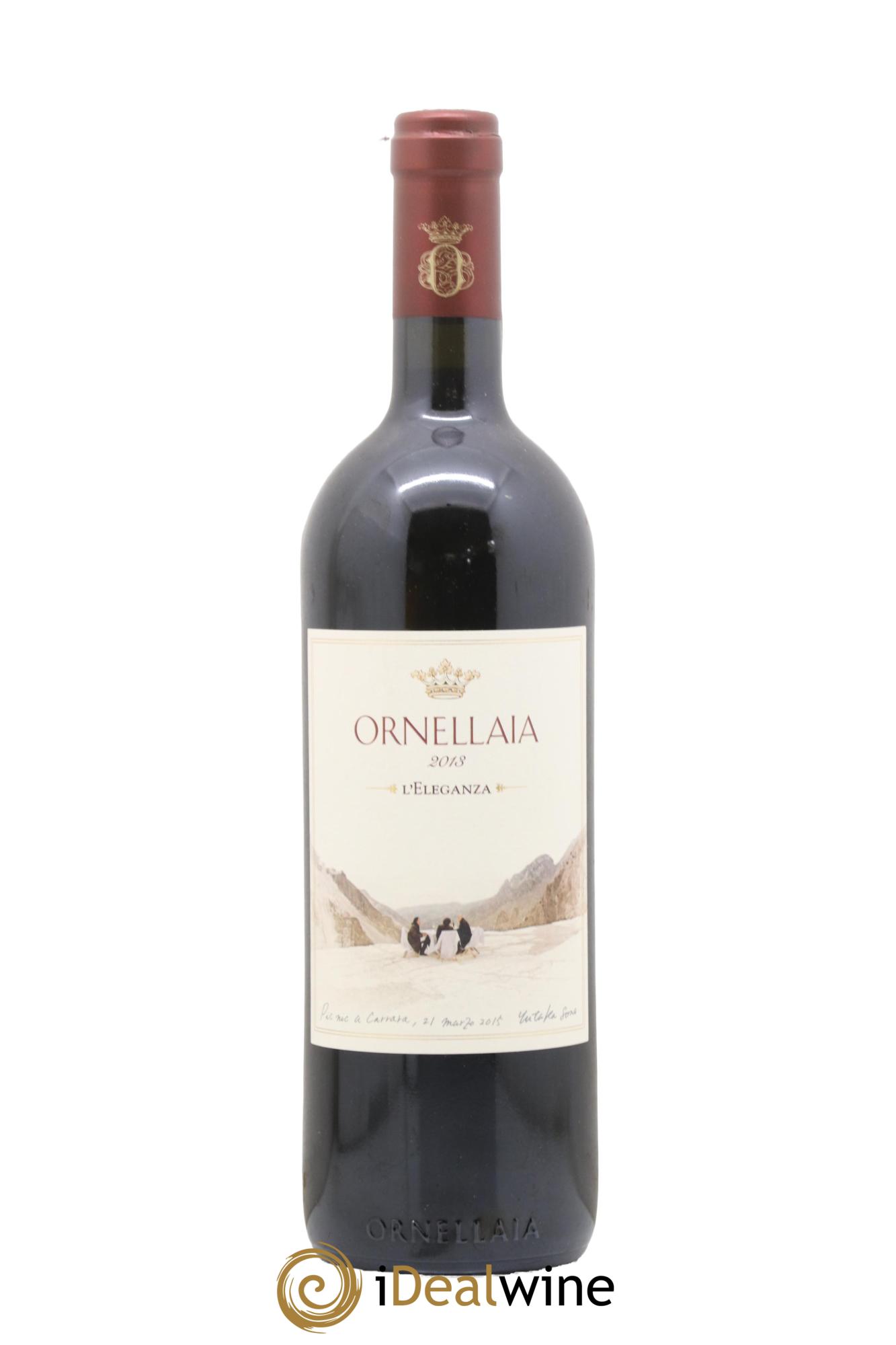 Toscana IGT Tenuta Dell'Ornellaia L'Eleganza Frescobaldi 2013 - Lot of 1 bottle - 0