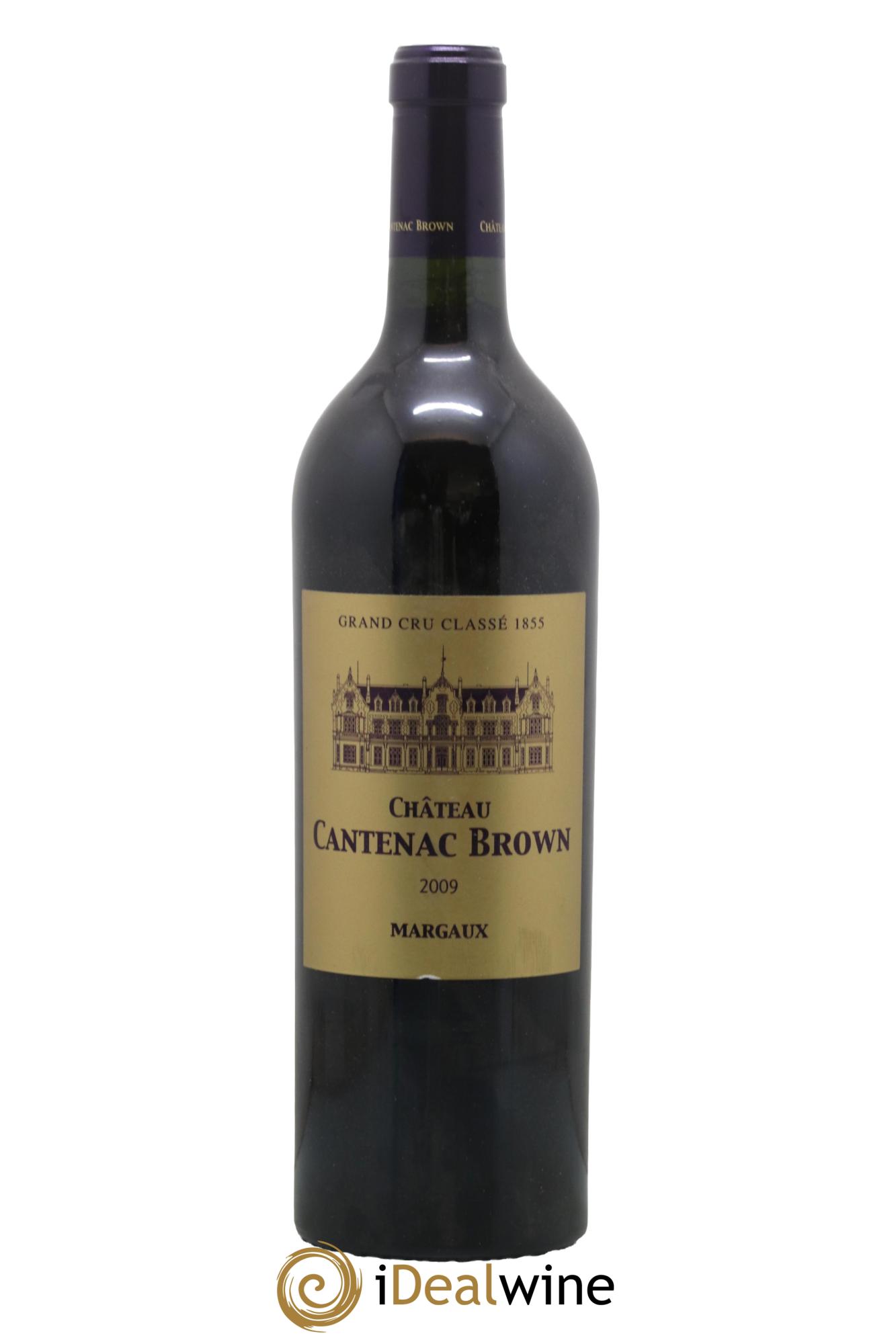 Château Cantenac Brown 3ème Grand Cru Classé 2009 - Lot de 1 bouteille - 0