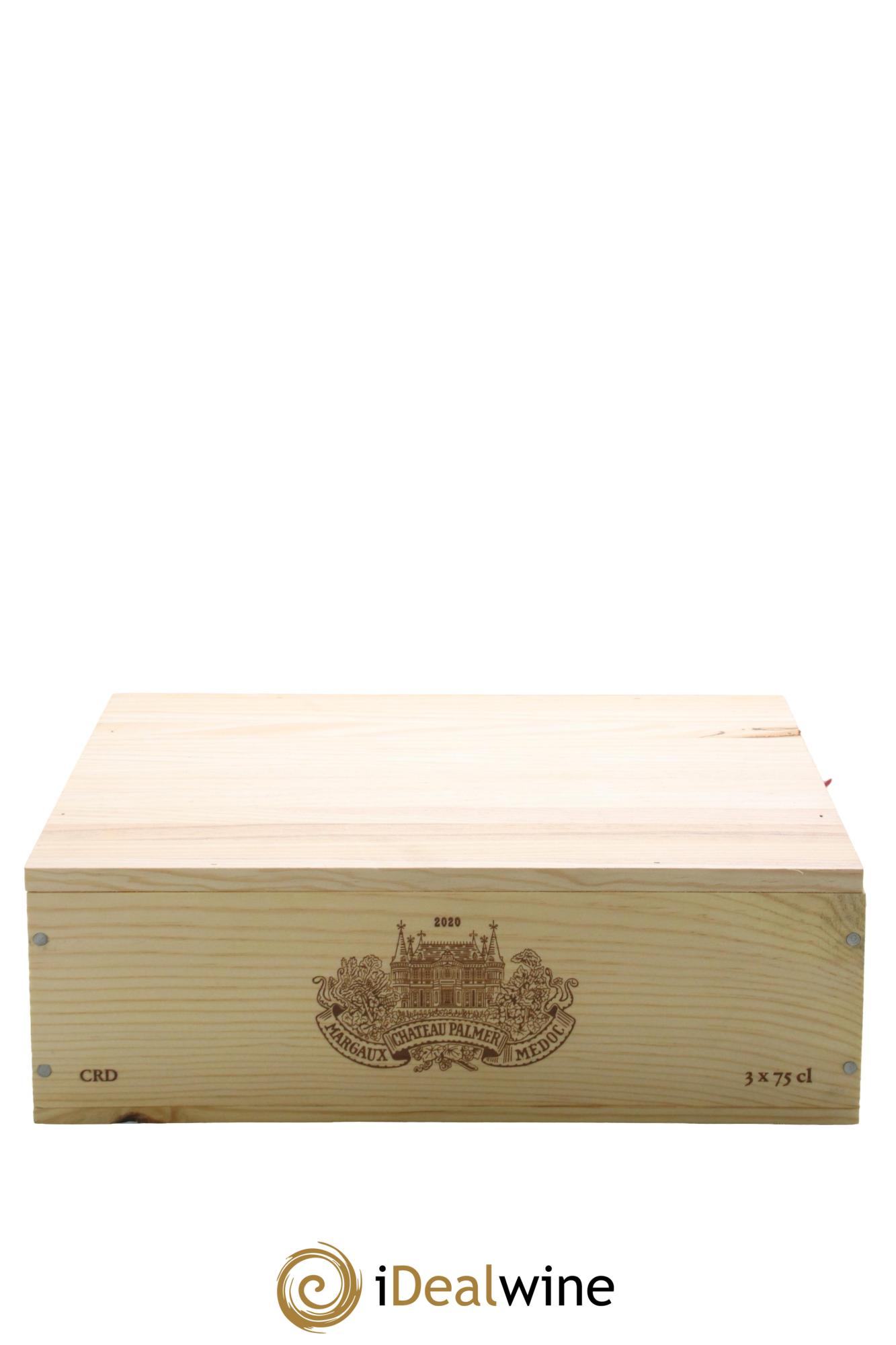 Château Palmer 3ème Grand Cru Classé 2020 - Lot de 3 bouteilles - 2