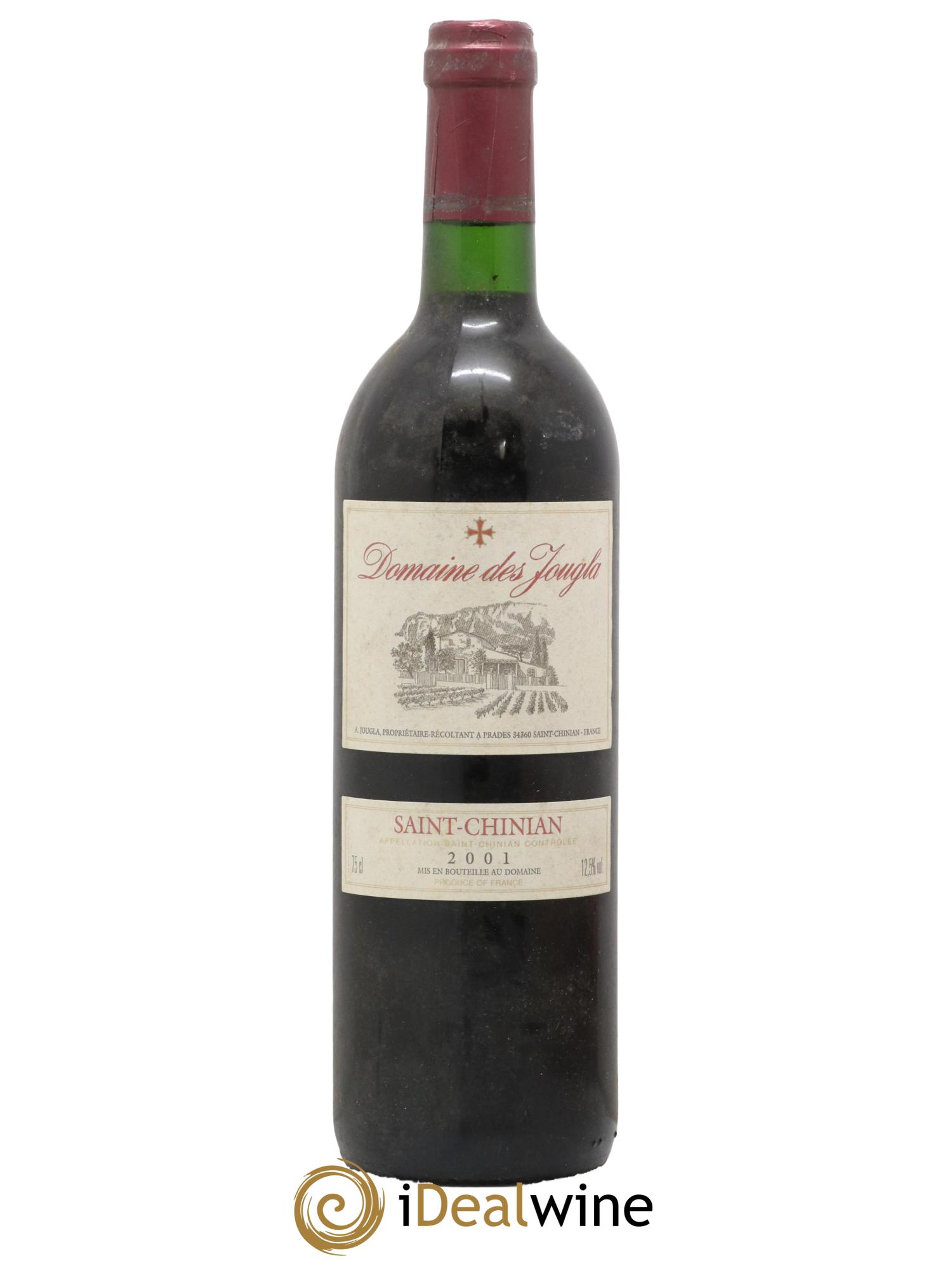 Saint-Chinian Domaine des Jougla 2001 - Lot de 1 bouteille - 0
