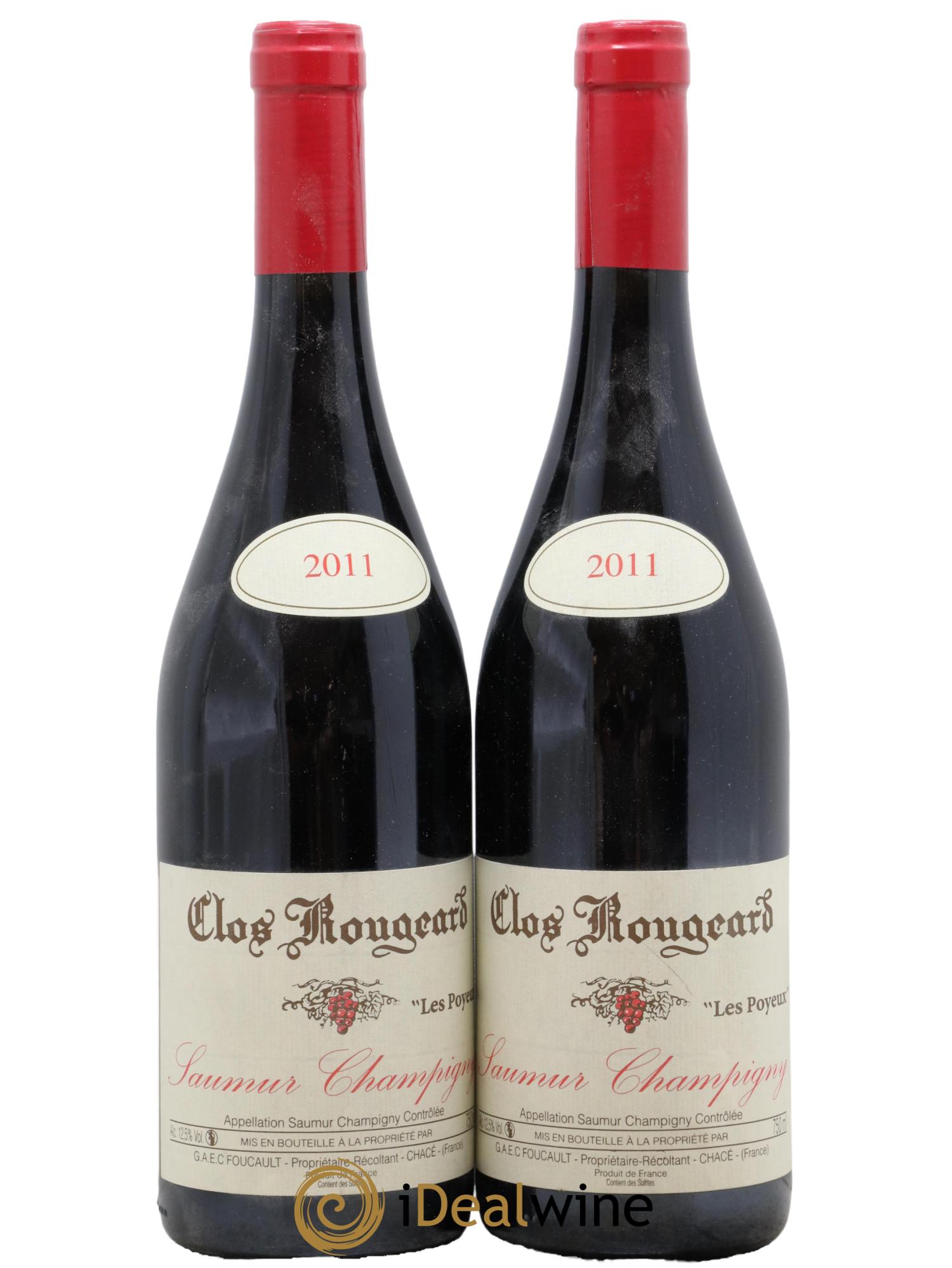 Saumur-Champigny Les Poyeux Clos Rougeard 2011 - Lot de 2 bouteilles - 0