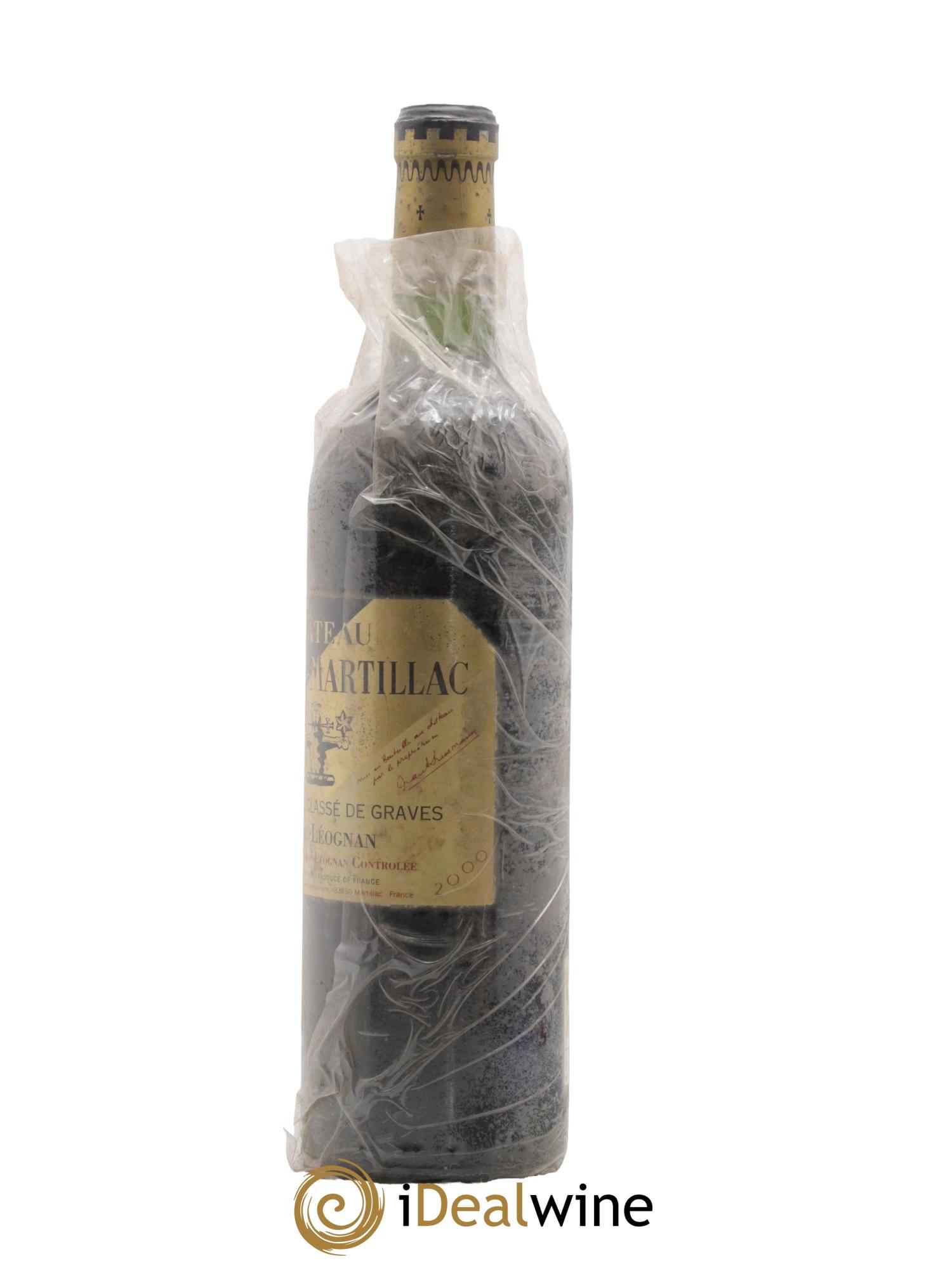 Château Latour-Martillac Cru Classé de Graves  2000 - Posten von 1 Flasche - 1