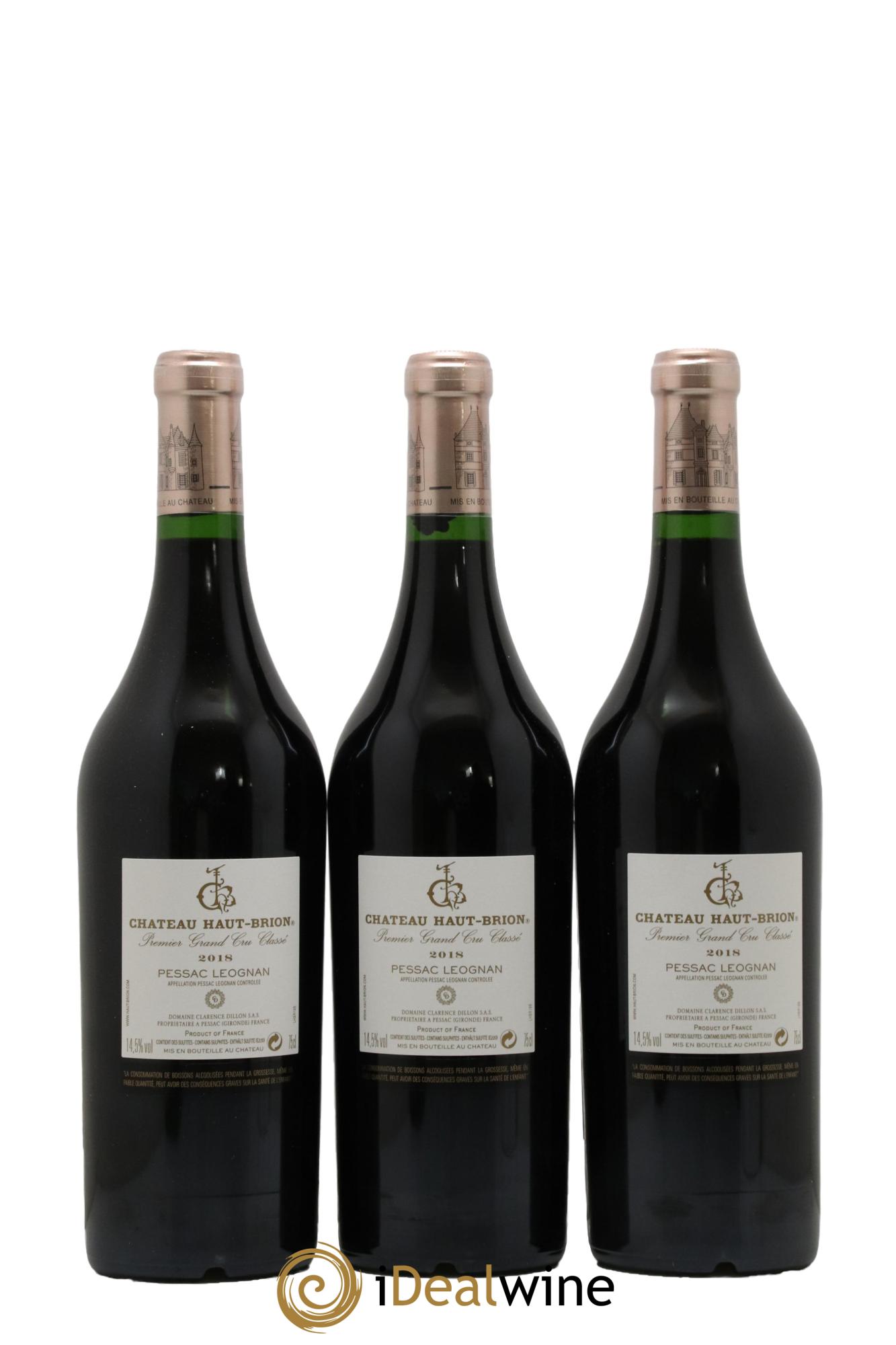 Château Haut Brion 1er Grand Cru Classé 2018 - Lot of 6 bottles - 4