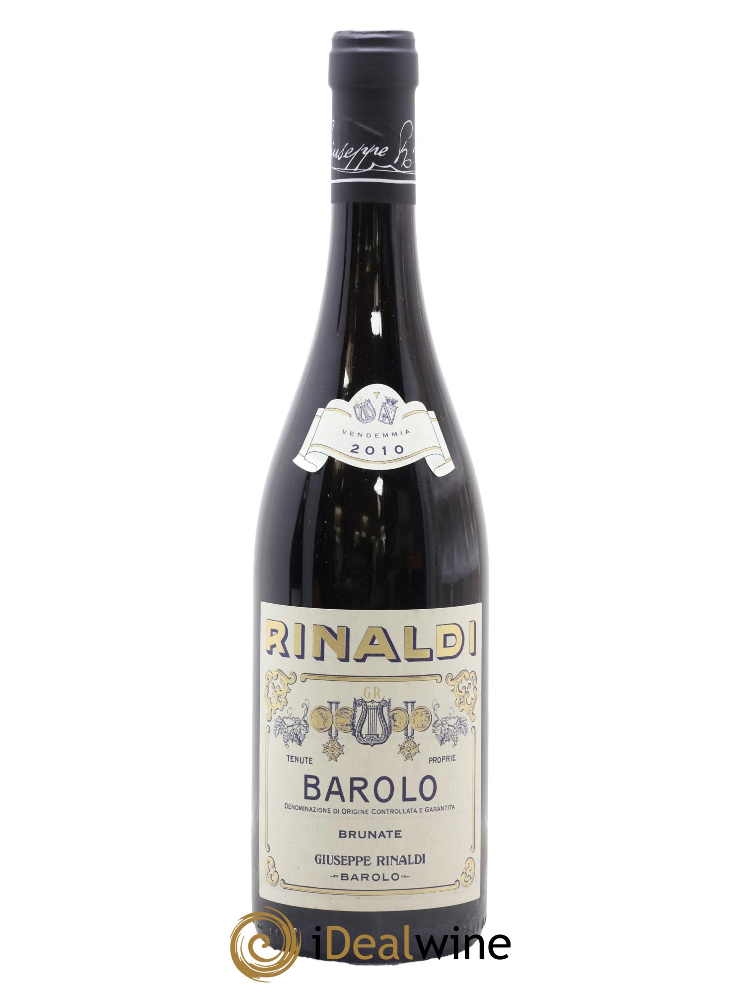 Barolo DOCG Brunate Giuseppe Rinaldi 2010 - Posten von 1 Flasche - 0