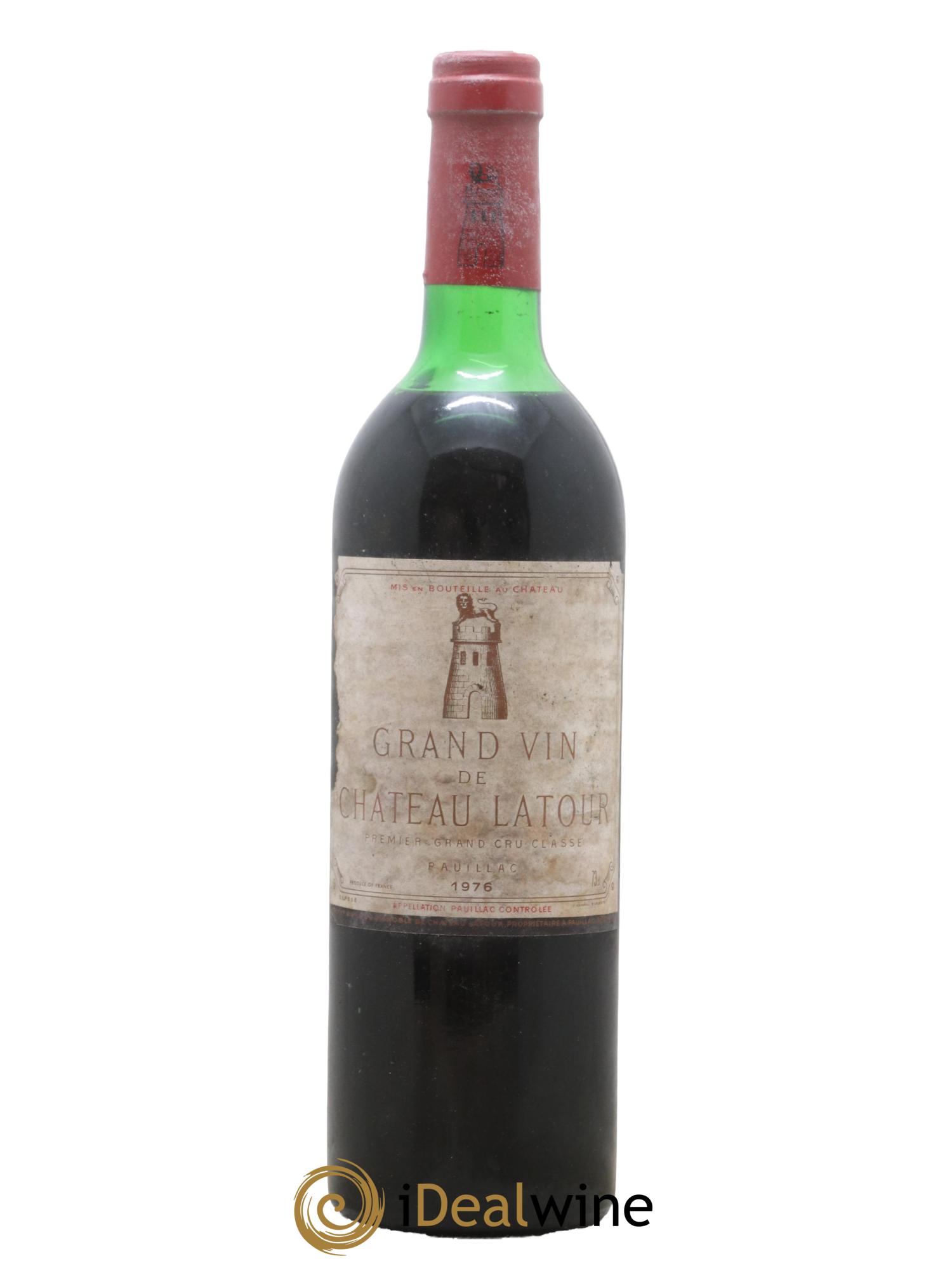 Château Latour 1er Grand Cru Classé 1976 - Lot de 1 bouteille - 0