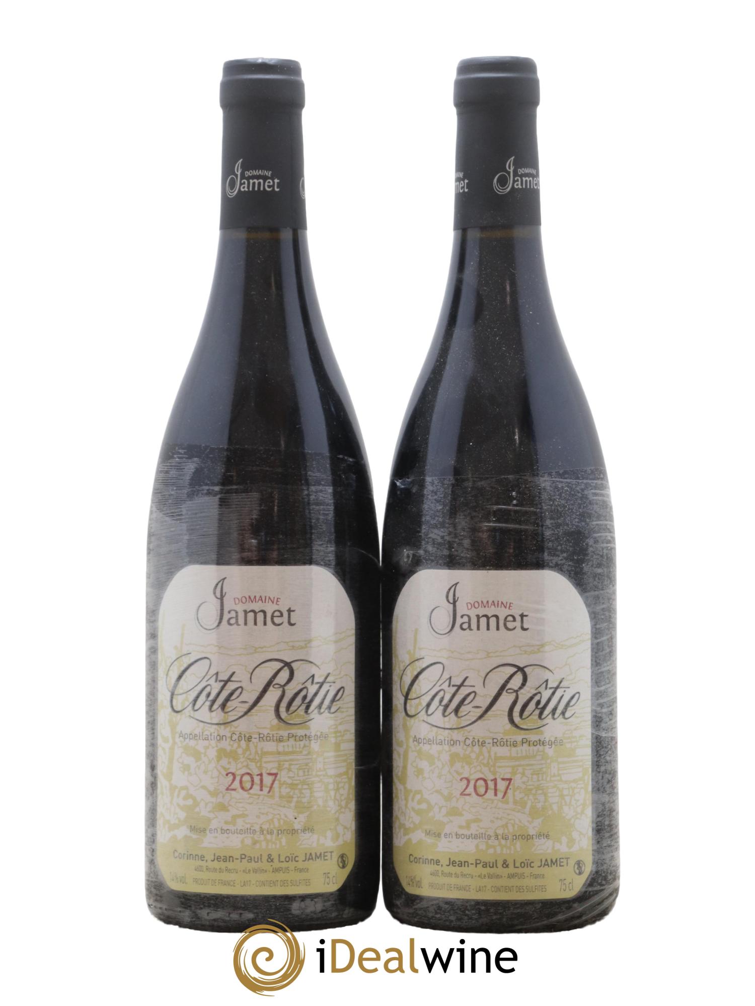 Côte-Rôtie Jamet (Domaine) 2017 - Posten von 2 Flaschen - 0