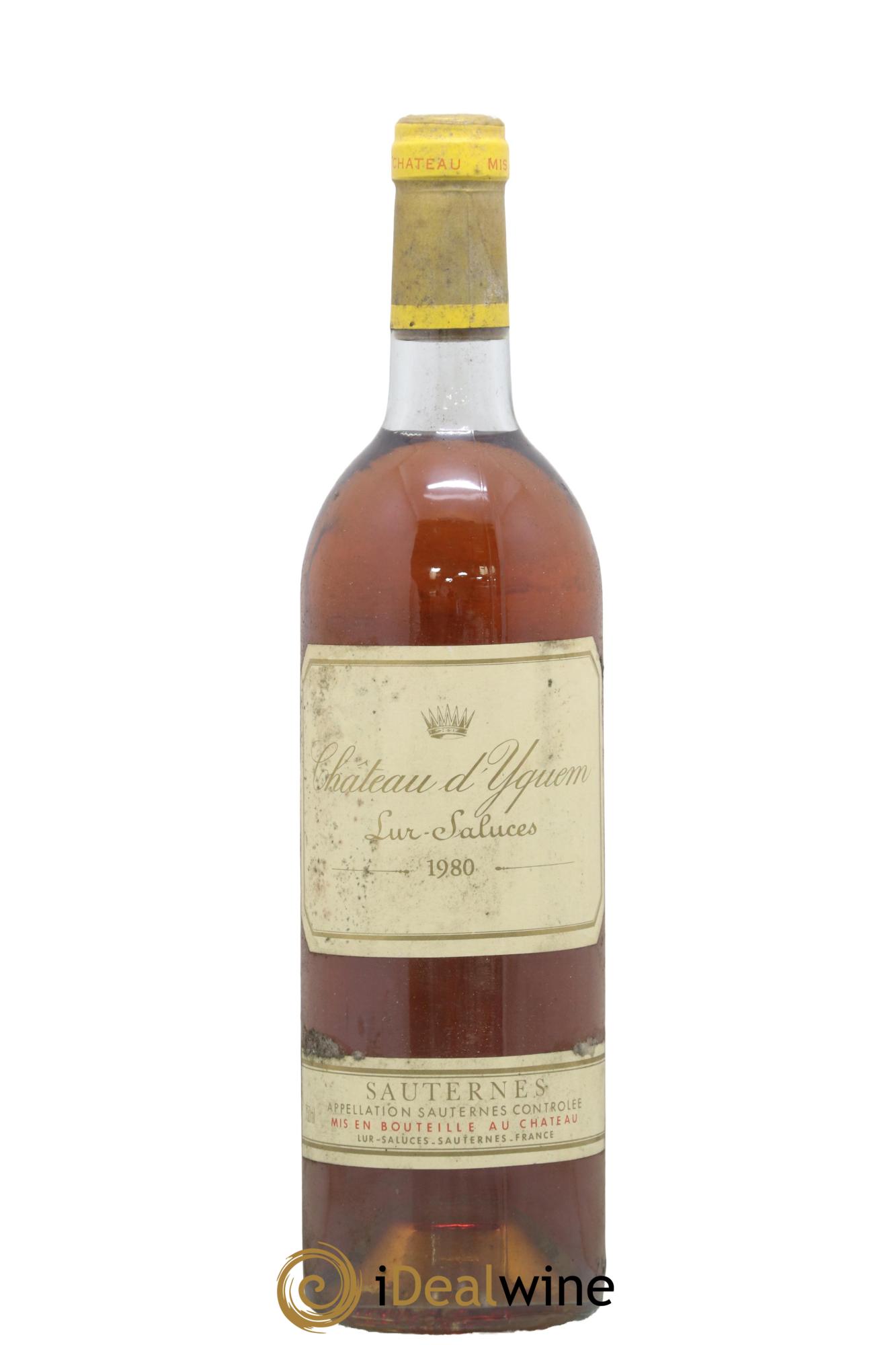 Château d' Yquem 1er Cru Classé Supérieur 1980 - Lot of 1 bottle - 0