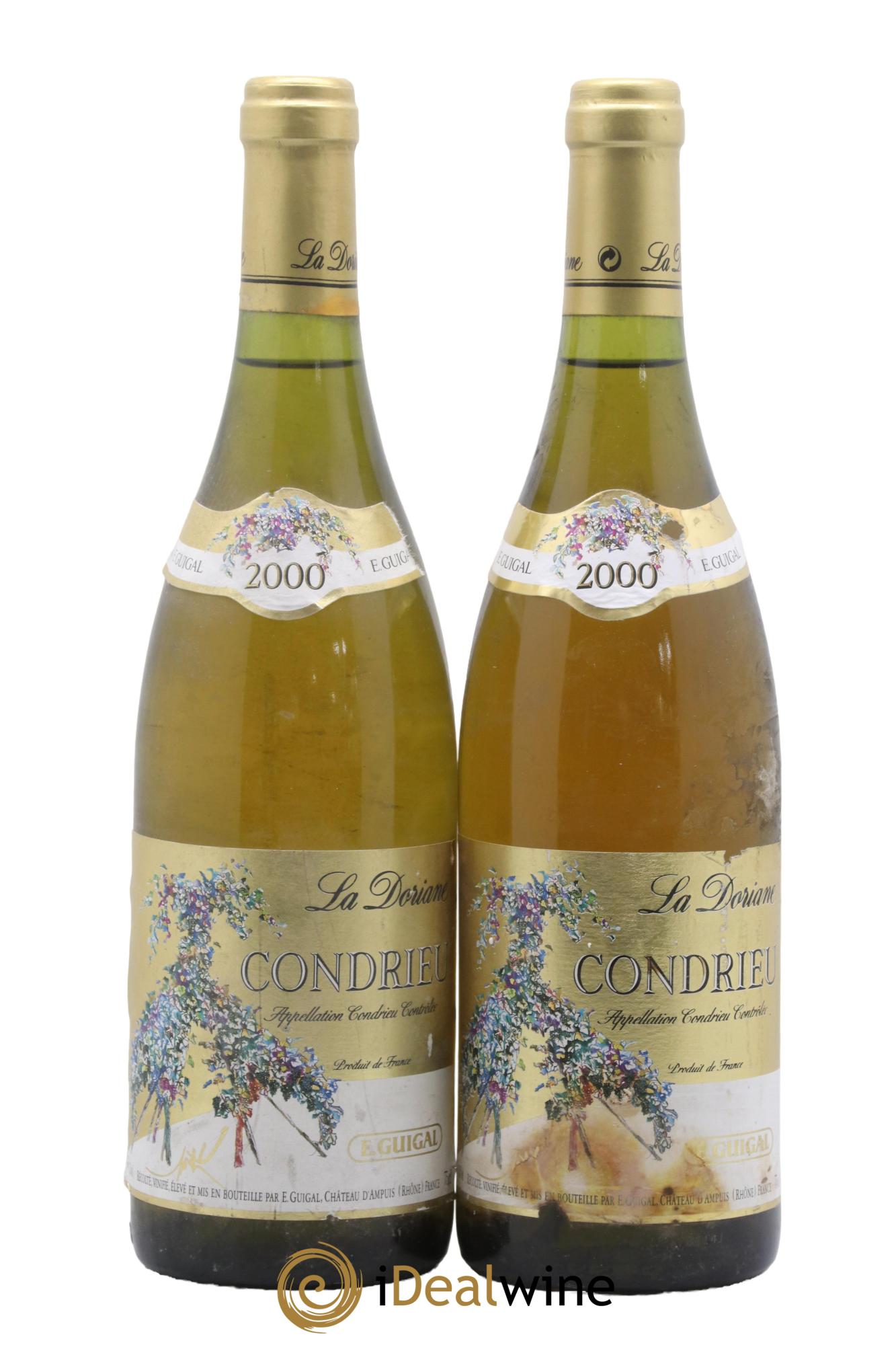 Condrieu La Doriane Guigal 2000 - Posten von 2 Flaschen - 0